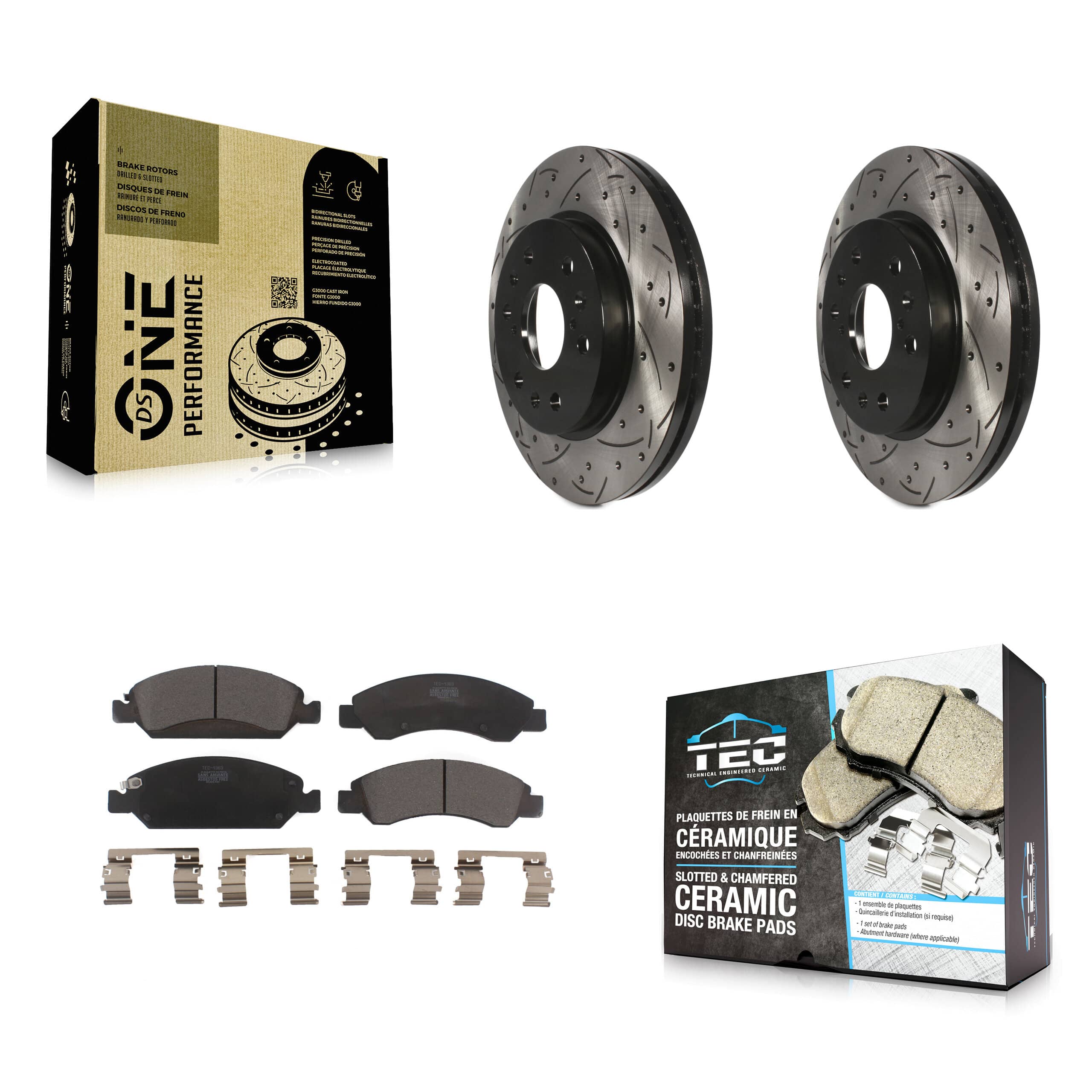 Transit Auto - KDT-100003 - Front Disc Brake Kits