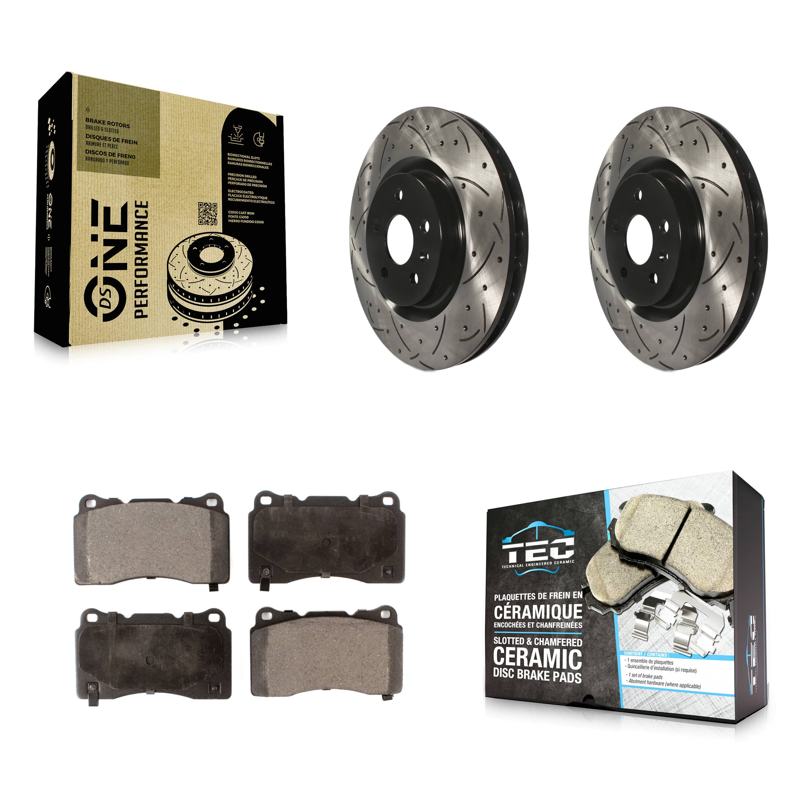 Transit Auto - KDT-100008 - Front Disc Brake Kits