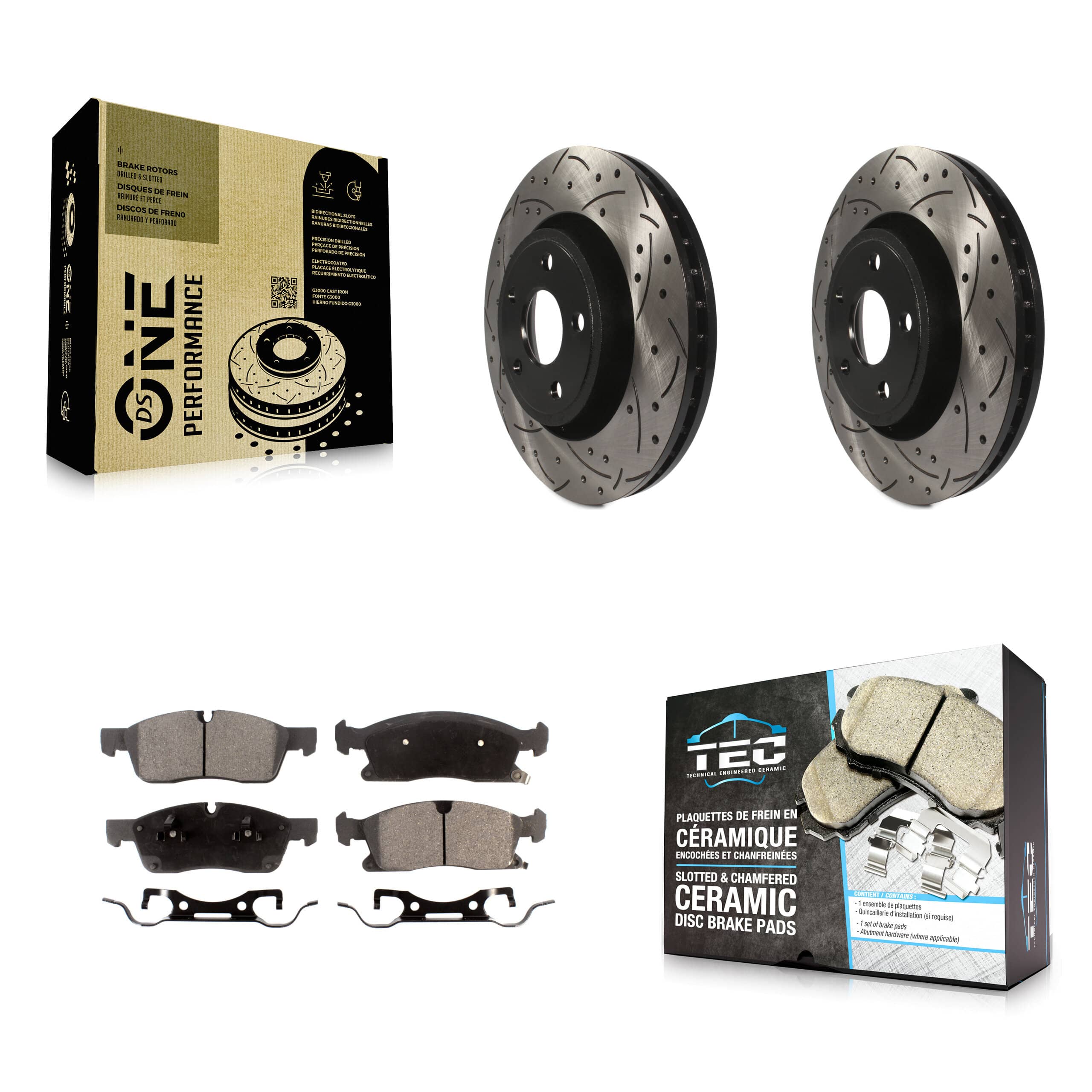 Transit Auto - KDT-100053 - Front Disc Brake Kits