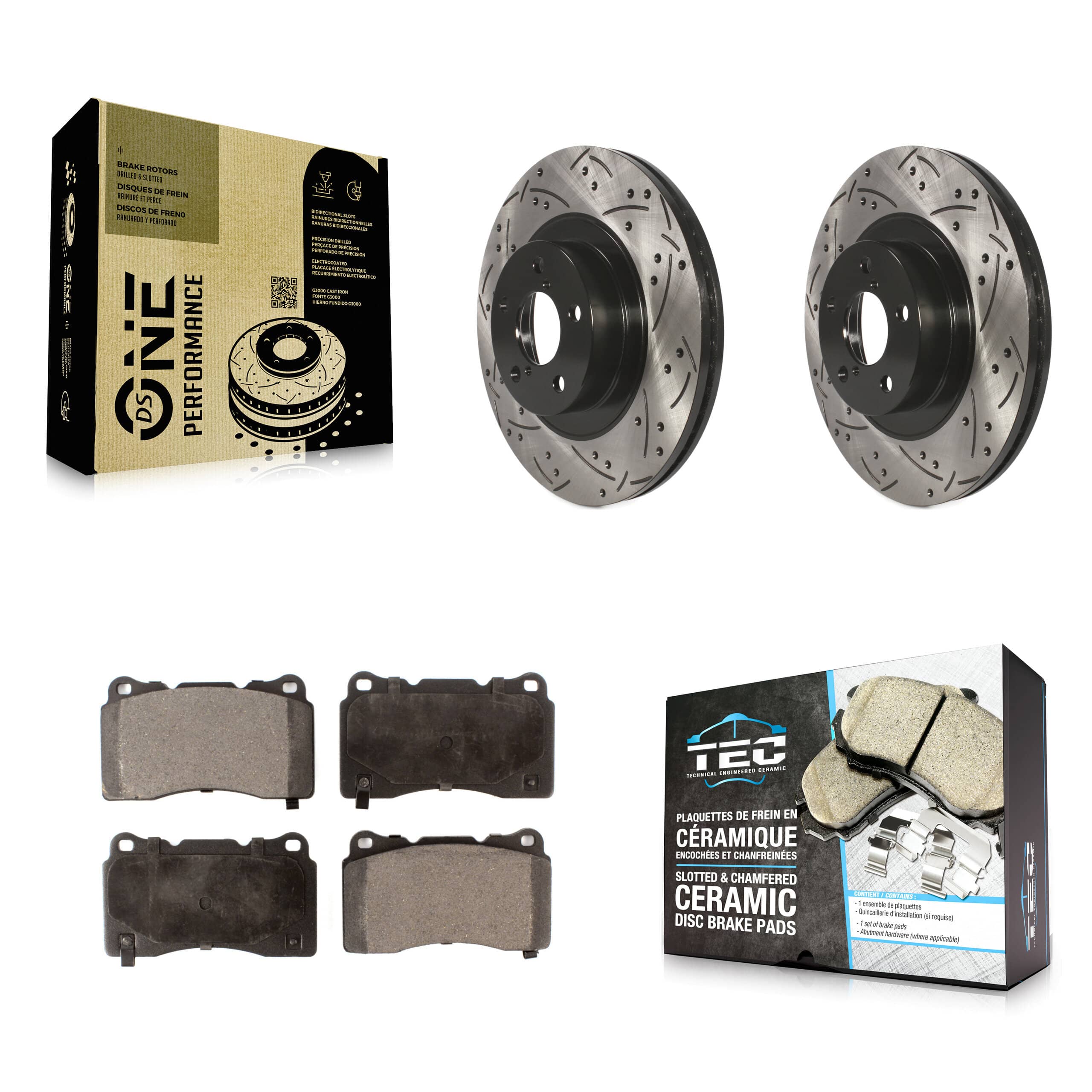 Transit Auto - KDT-100073 - Front Disc Brake Kits