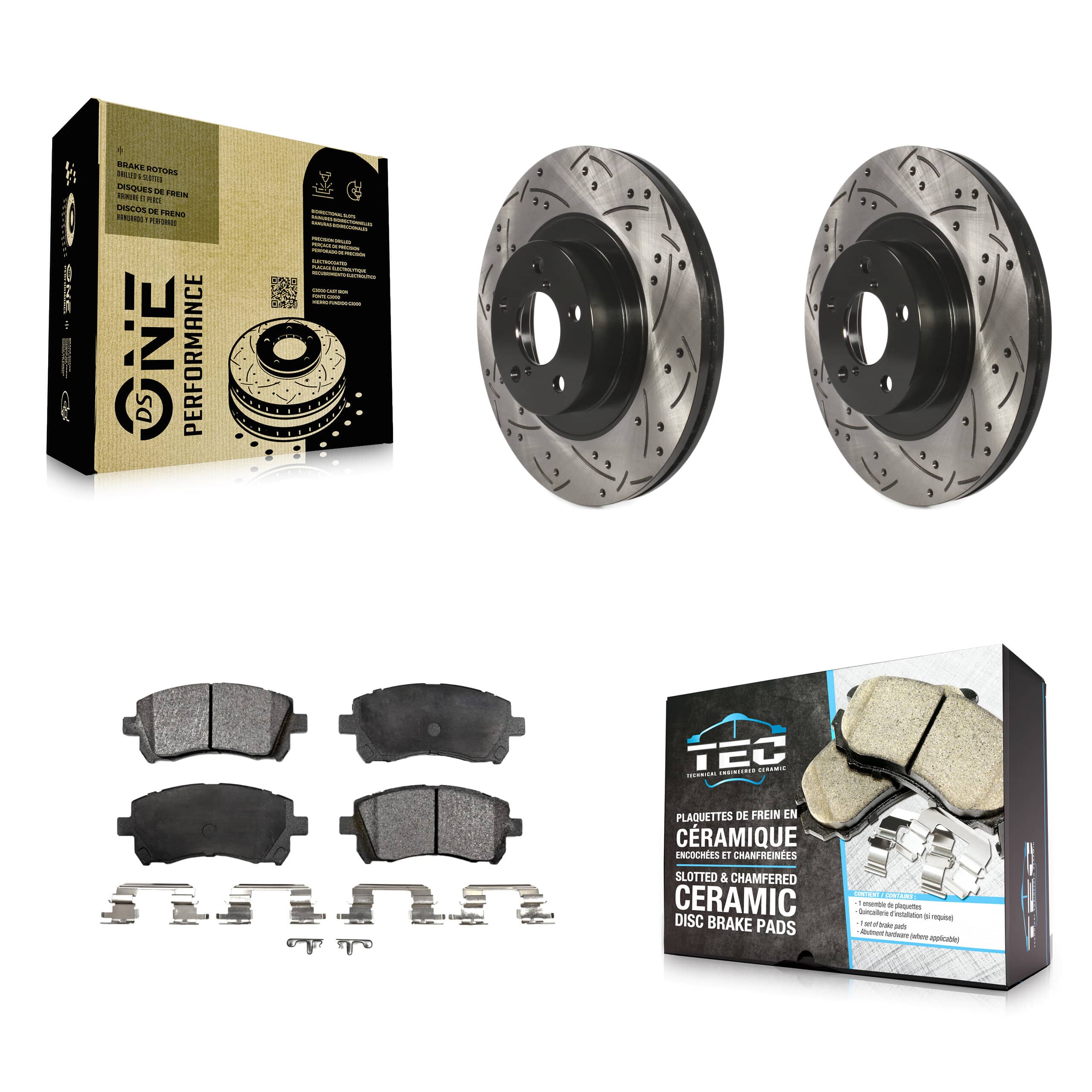 Transit Auto - KDT-100076 - Front Disc Brake Kits