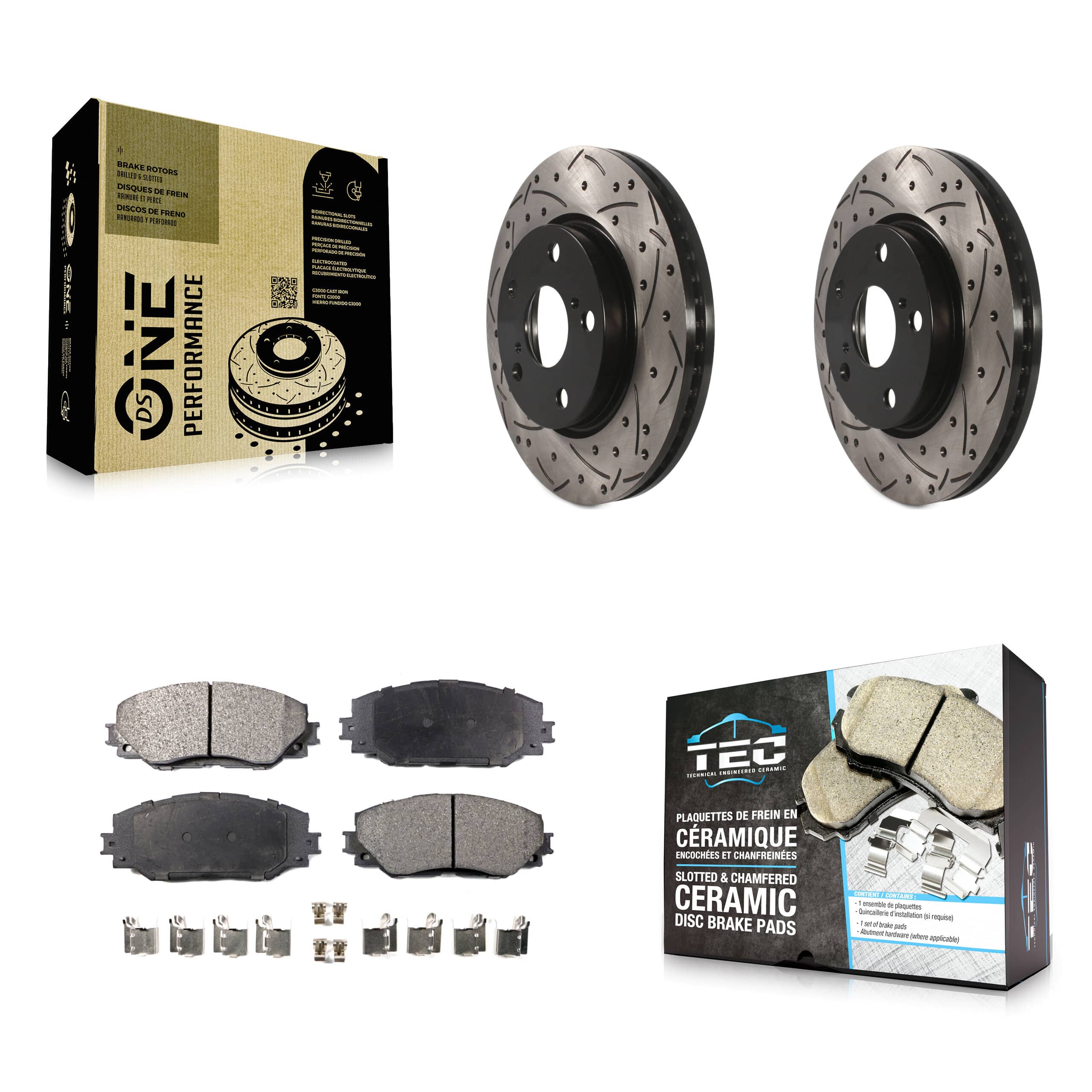 Transit Auto - KDT-100100 - Front Disc Brake Kits