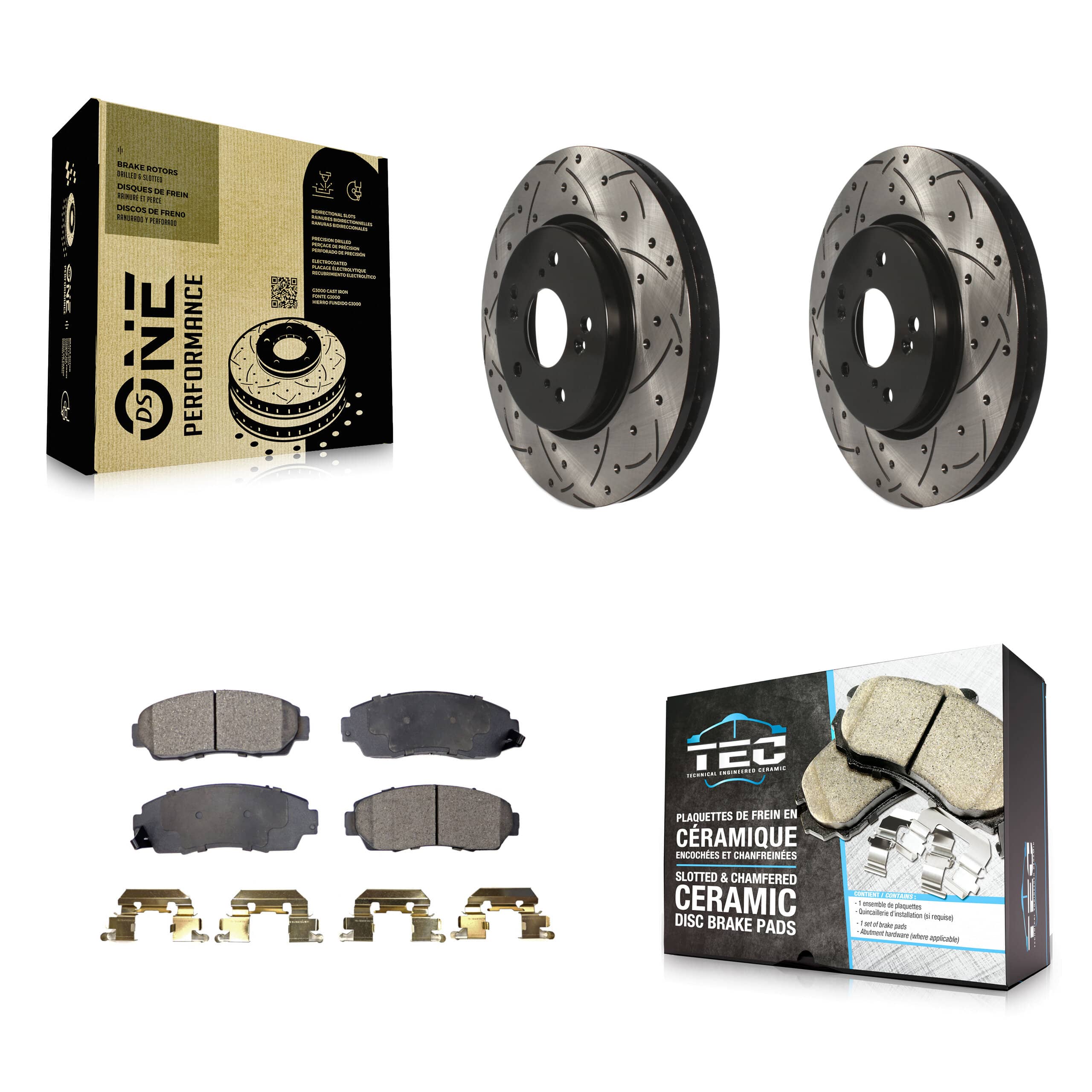 Transit Auto - KDT-100102 - Front Disc Brake Kits
