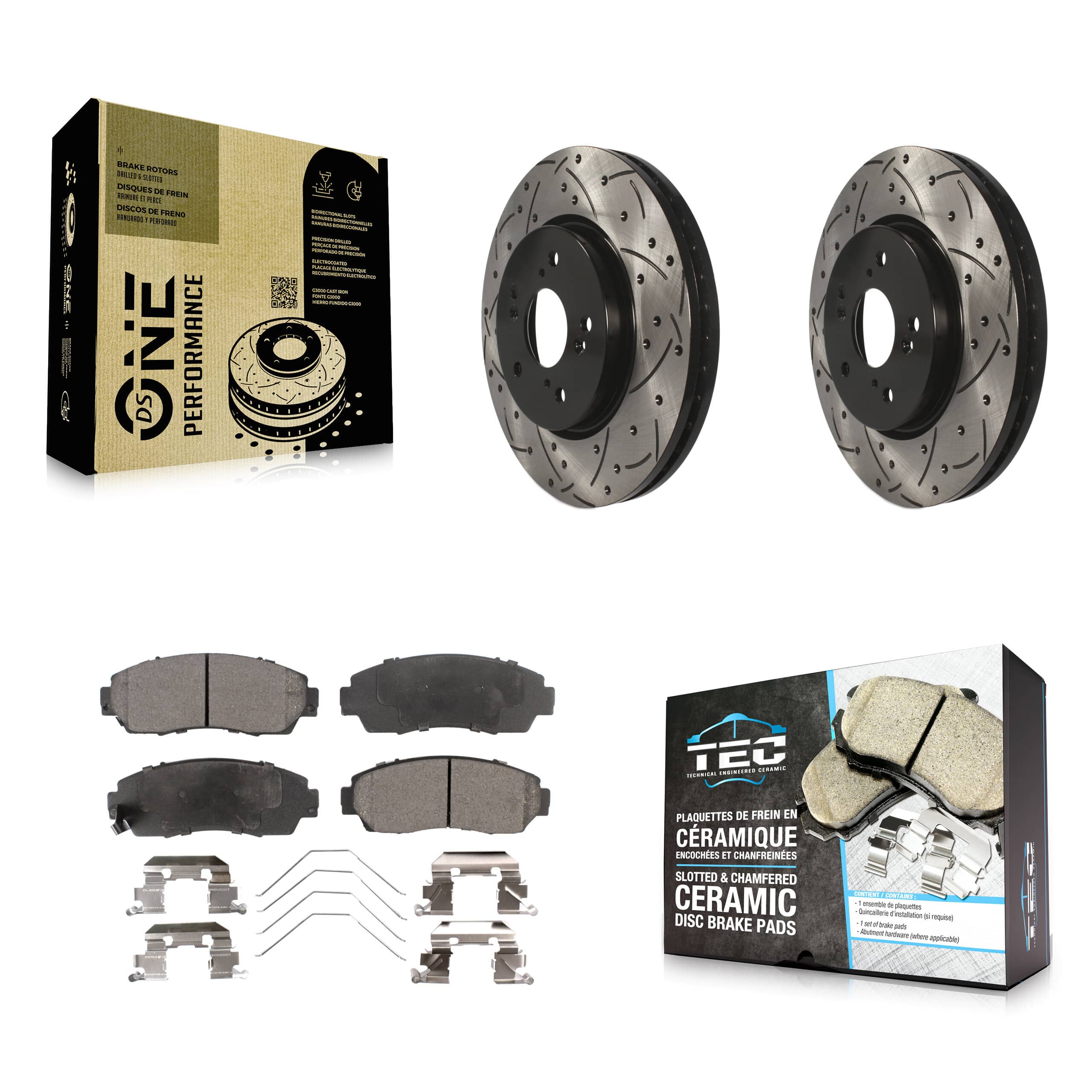 Transit Auto - KDT-100103 - Front Disc Brake Kits