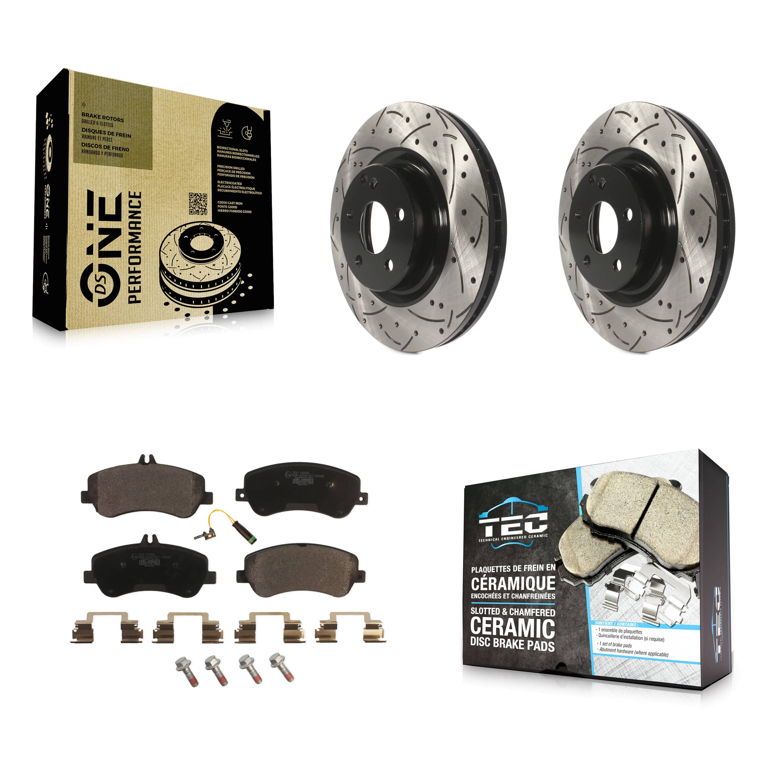 Transit Auto - KDT-100104 - Front Disc Brake Kits