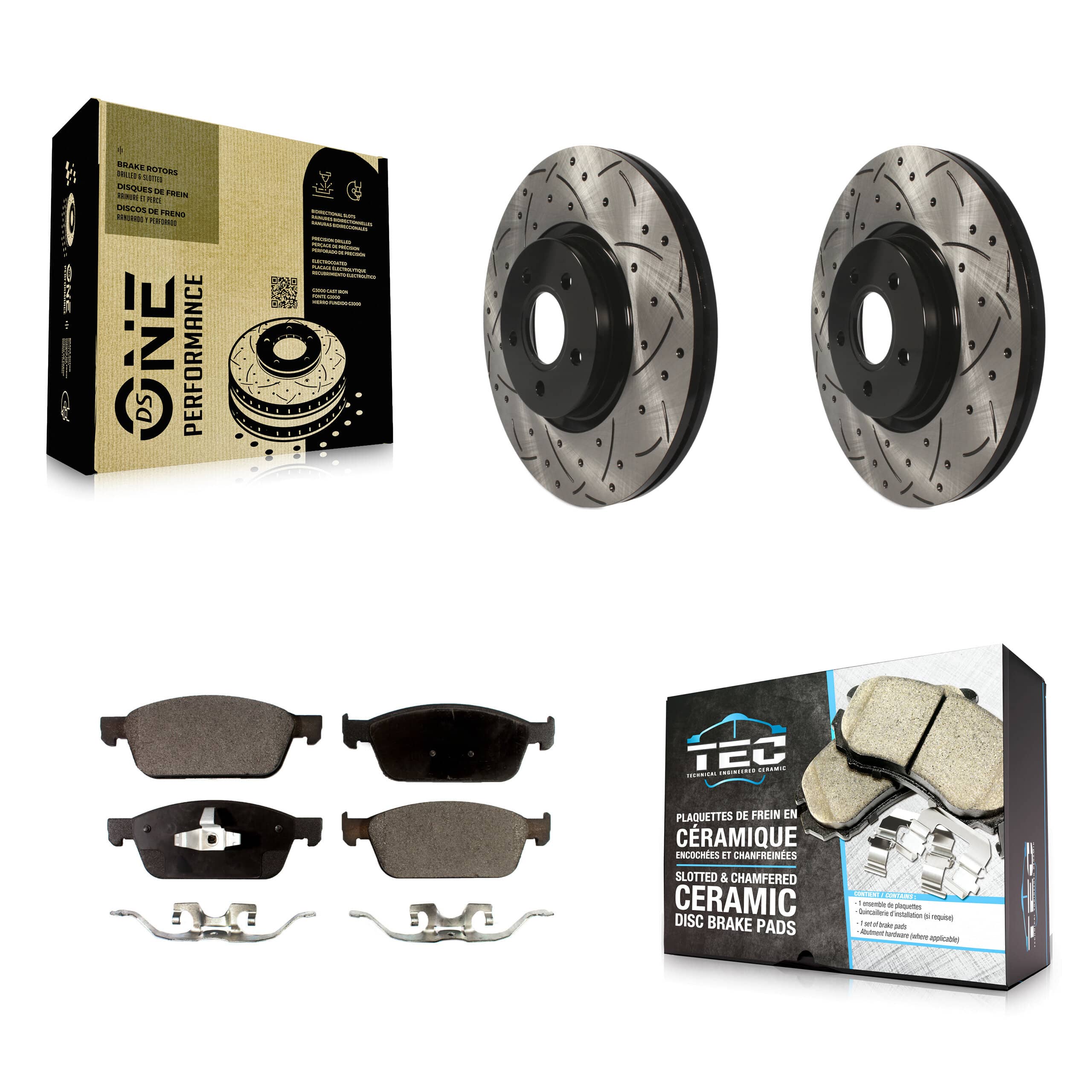 Transit Auto - KDT-100108 - Front Disc Brake Kits