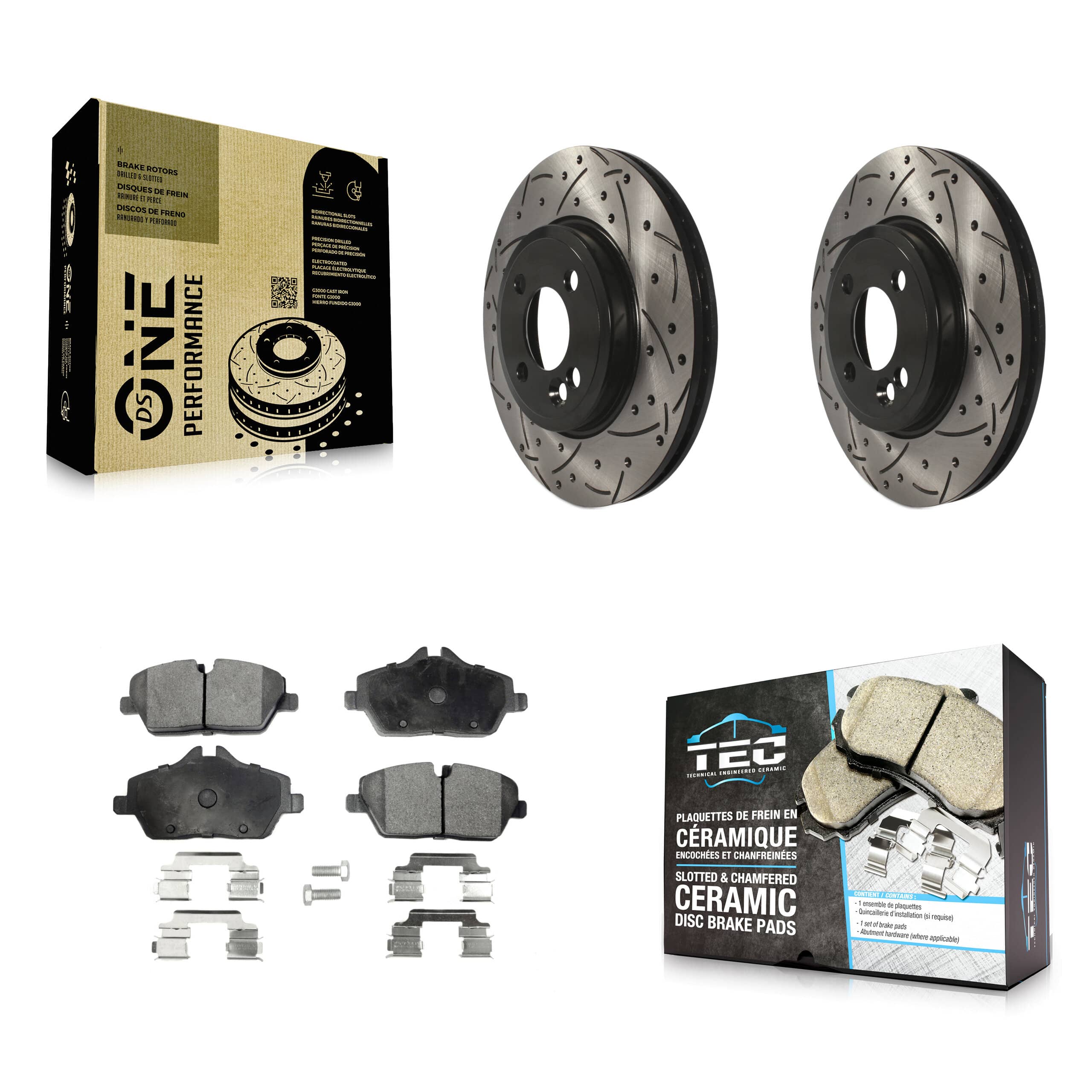 Transit Auto - KDT-100117 - Front Disc Brake Kits