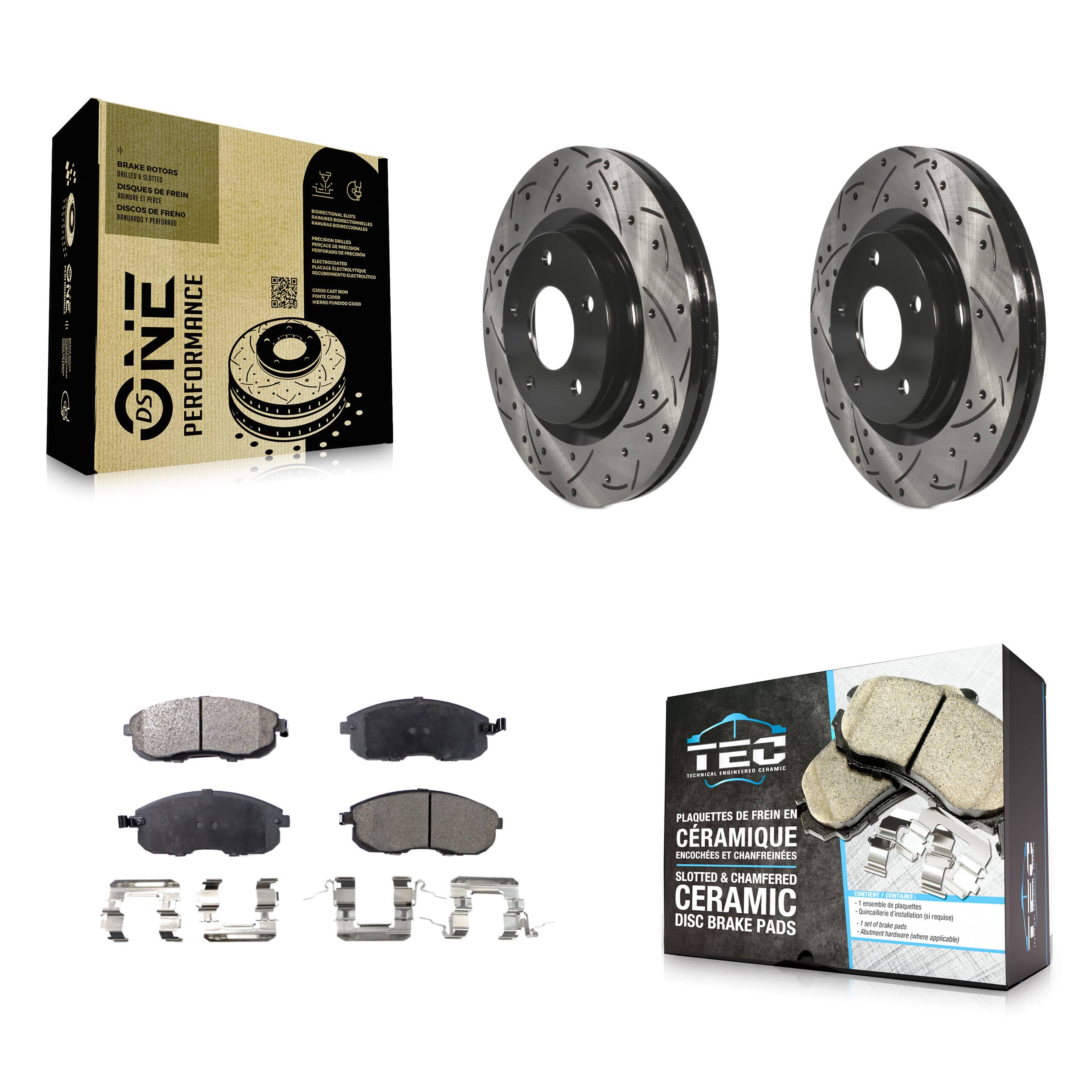 Transit Auto - KDT-100143 - Front Disc Brake Kits