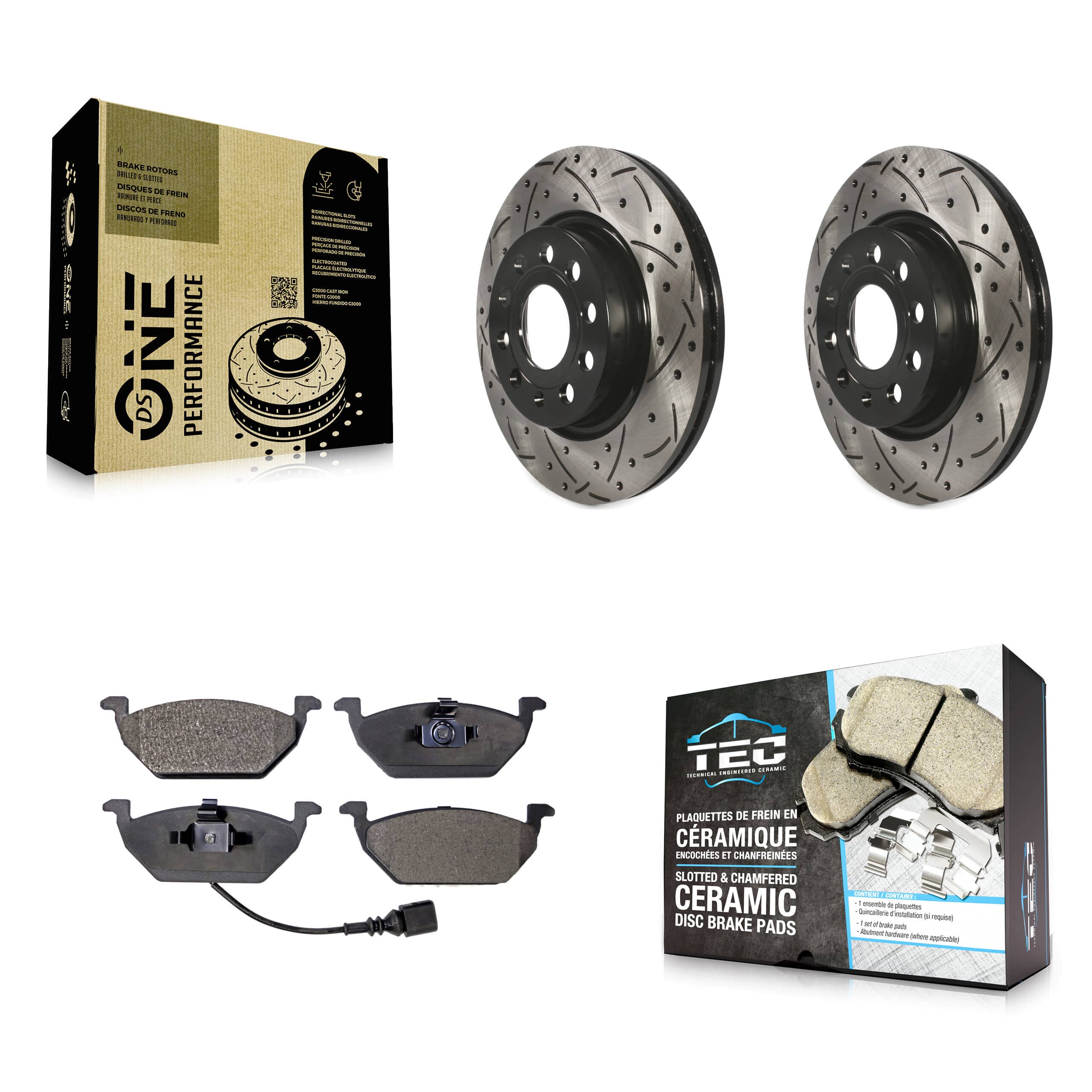 Transit Auto - KDT-100150 - Front Disc Brake Kits