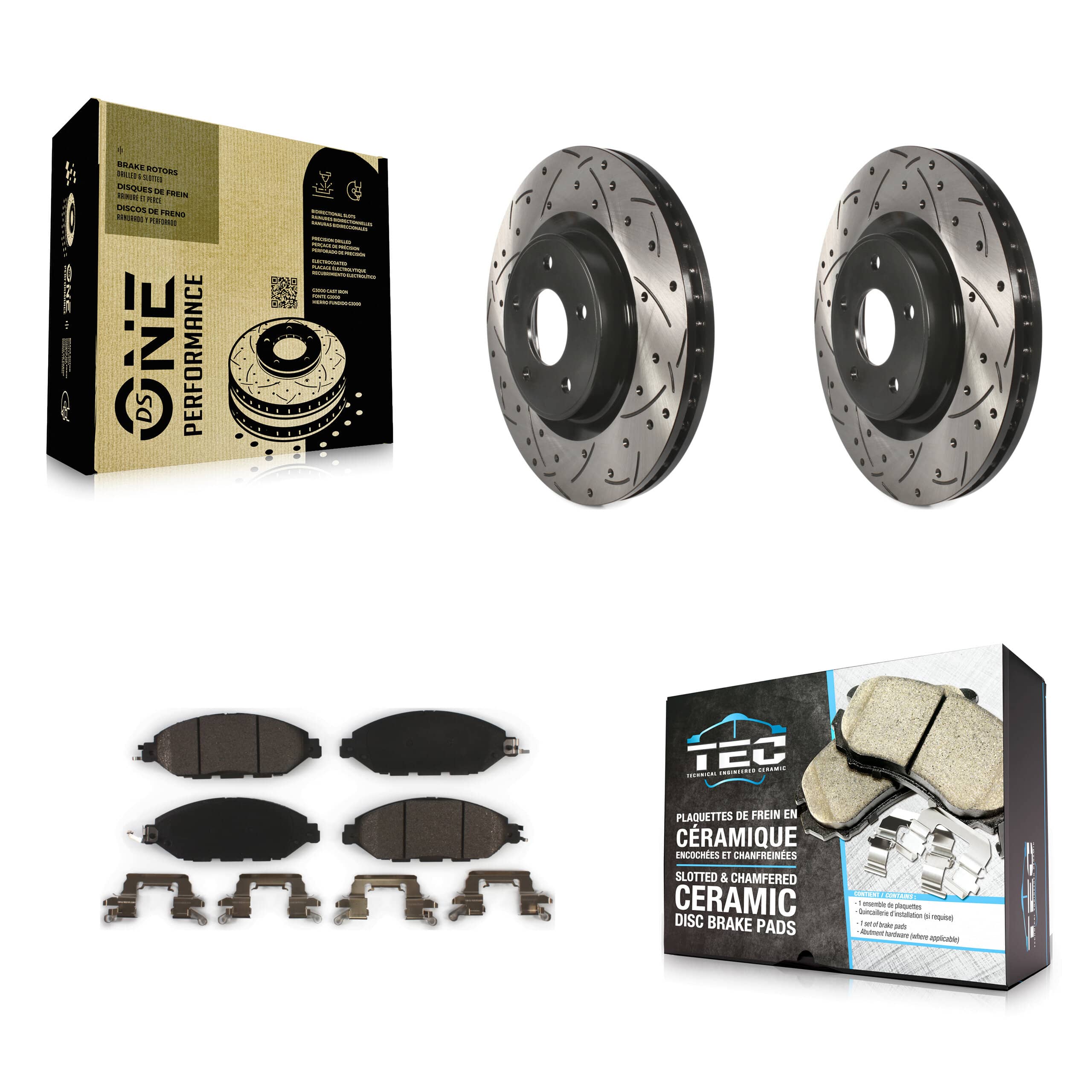 Transit Auto - KDT-100171 - Front Disc Brake Kits