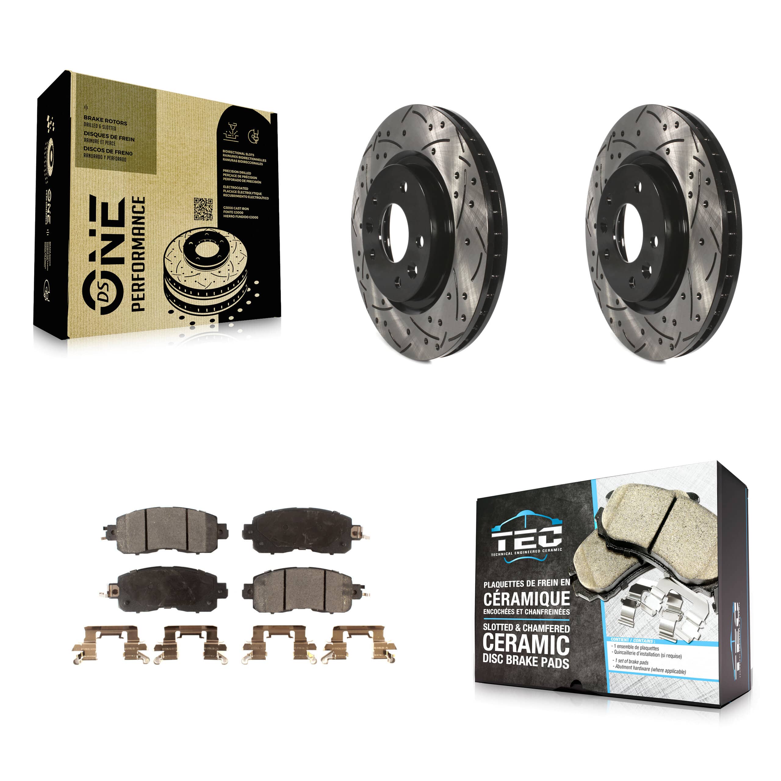 Transit Auto - KDT-100181 - Front Disc Brake Kits