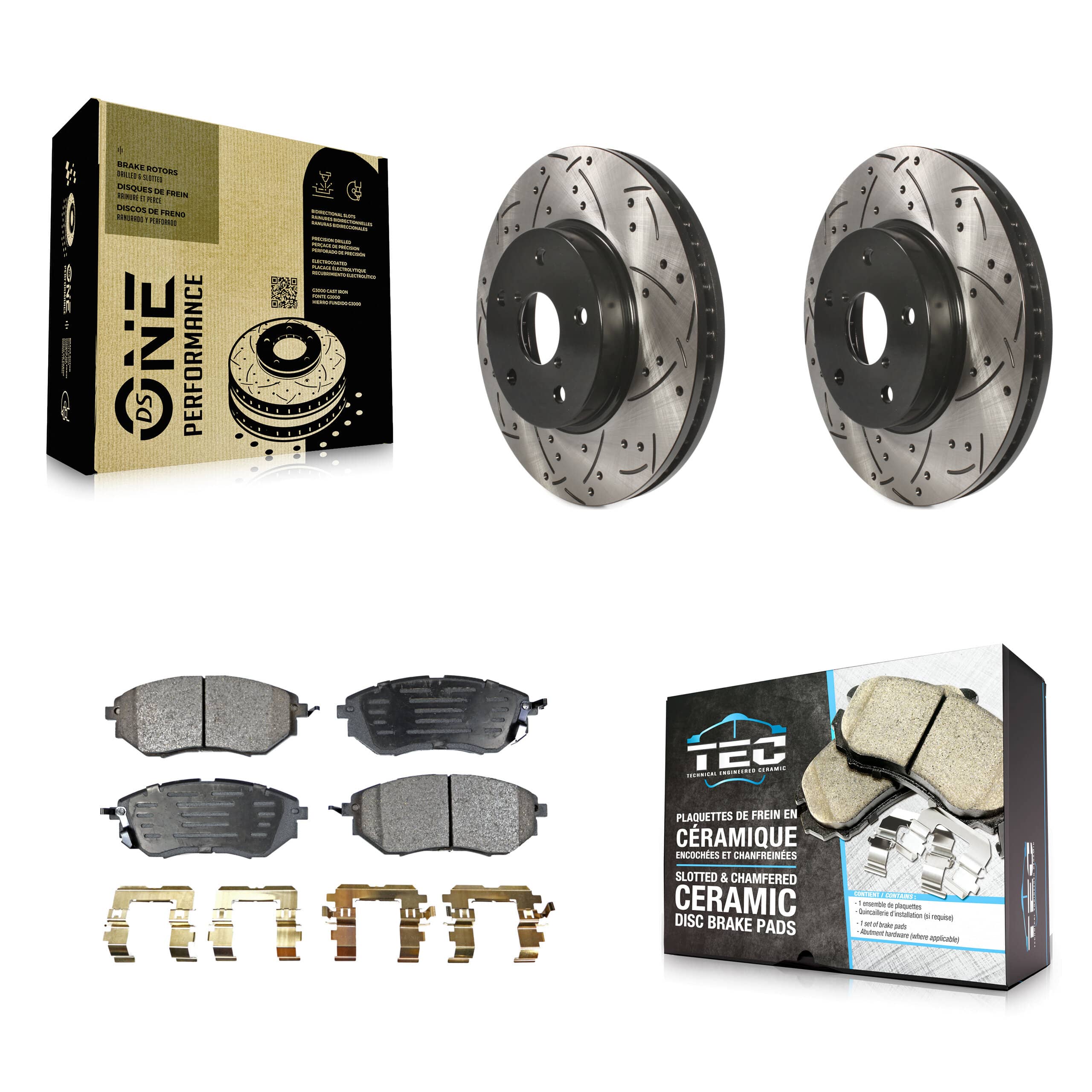 Transit Auto - KDT-100185 - Front Disc Brake Kits