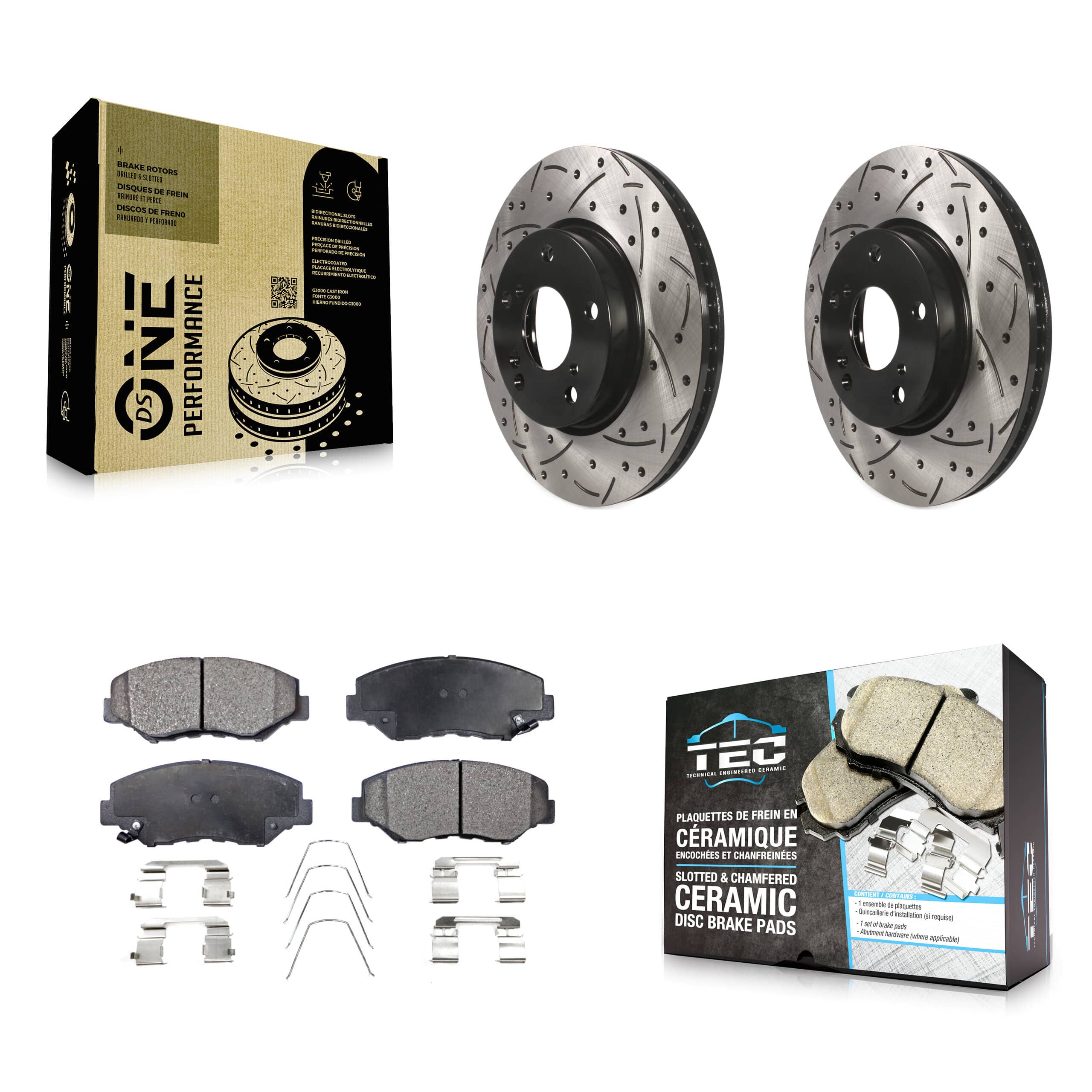 Transit Auto - KDT-100187 - Front Disc Brake Kits