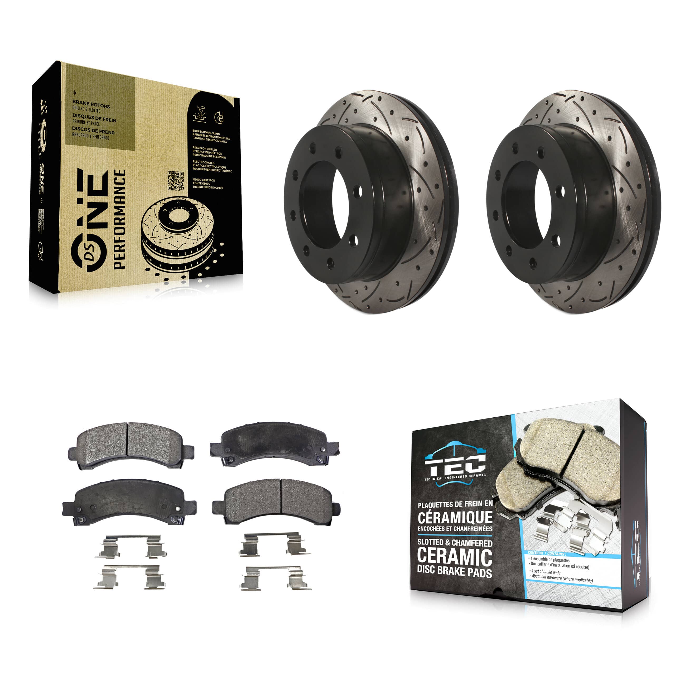 Transit Auto - KDT-100425 - Rear Disc Brake Kits