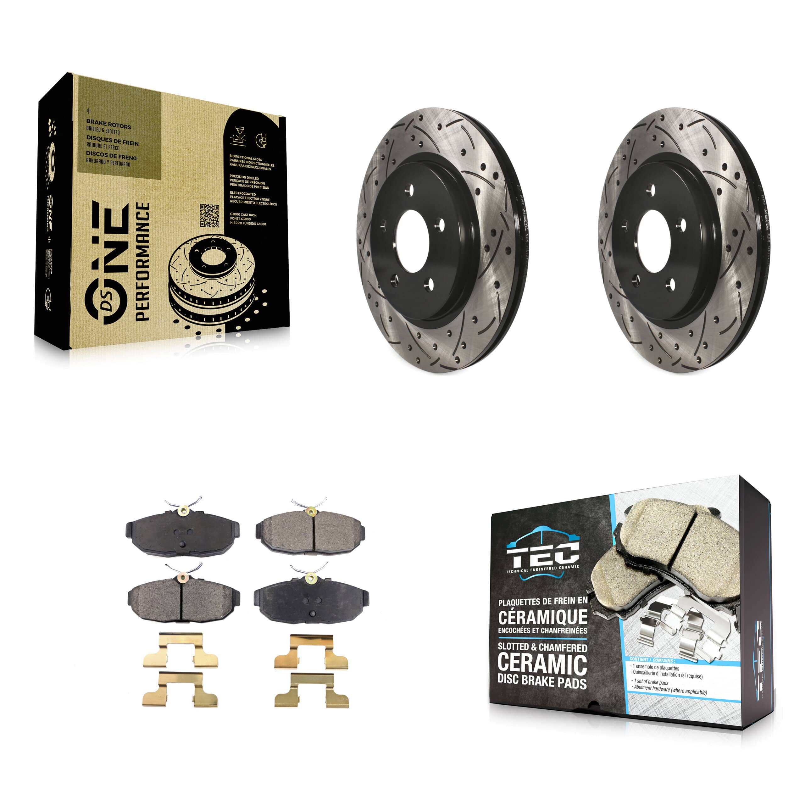 Transit Auto - KDT-100447 - Rear Disc Brake Kits