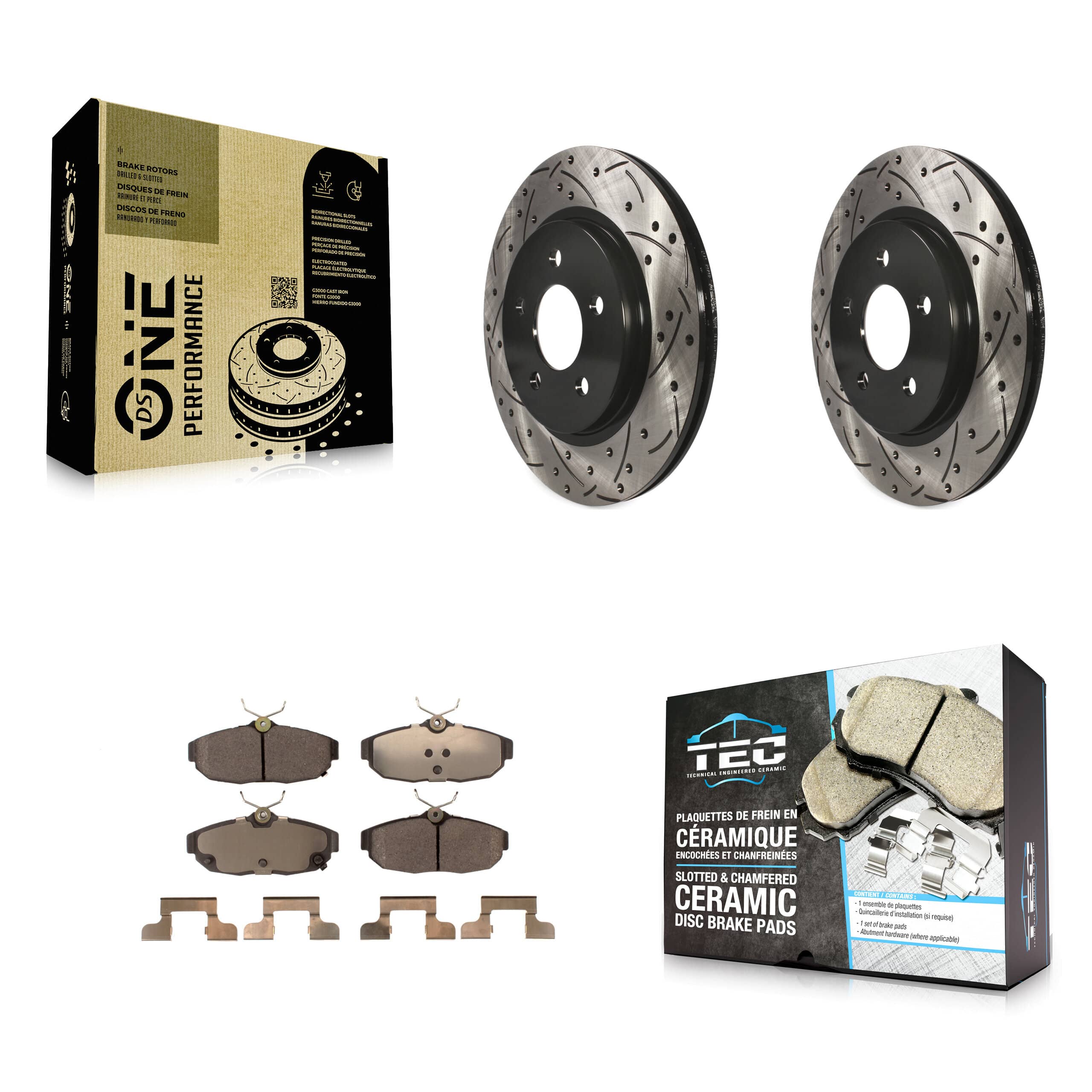 Transit Auto - KDT-100449 - Rear Disc Brake Kits