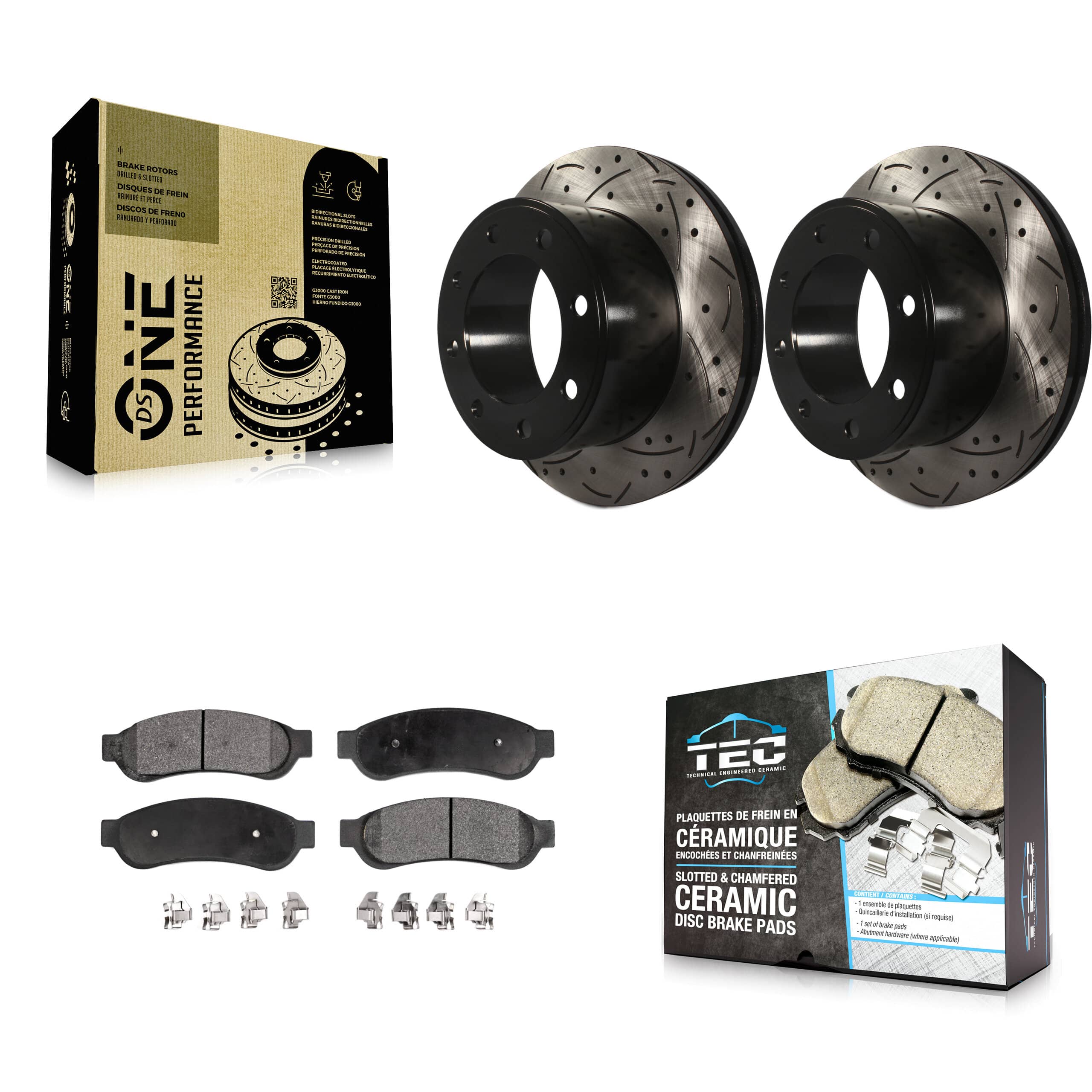 Transit Auto - KDT-100456 - Rear Disc Brake Kits