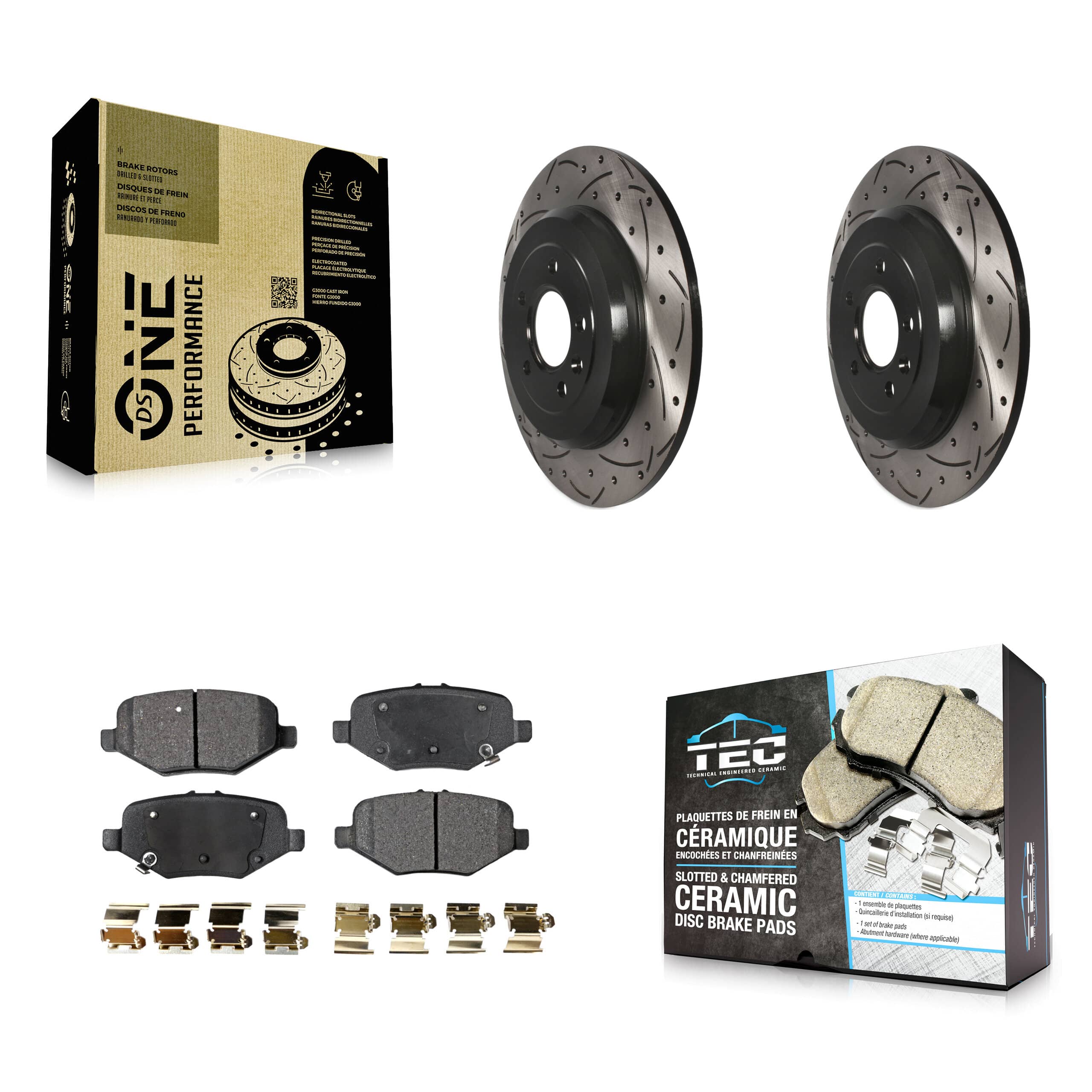 Transit Auto - KDT-100460 - Rear Disc Brake Kits