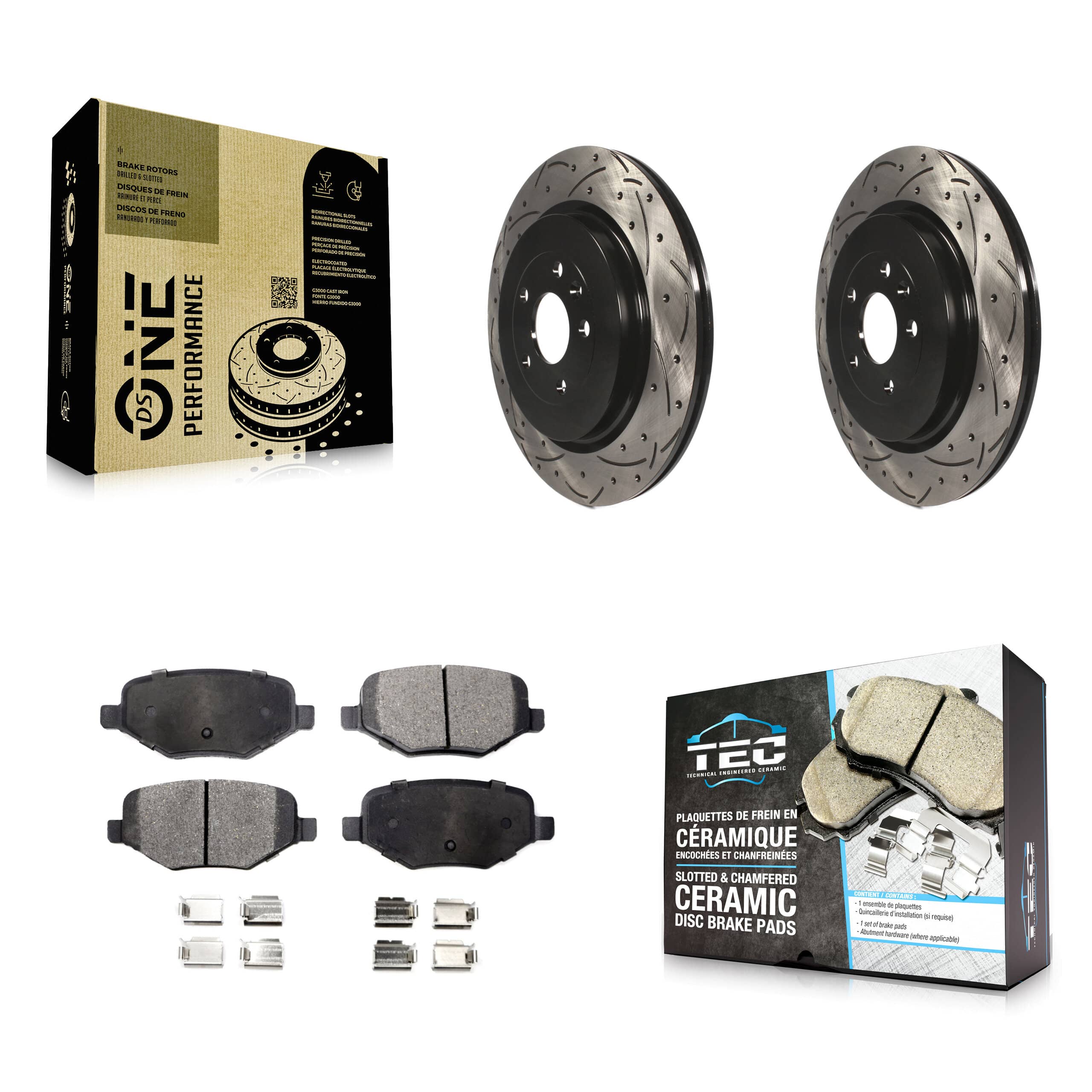 Transit Auto - KDT-100464 - Rear Disc Brake Kits