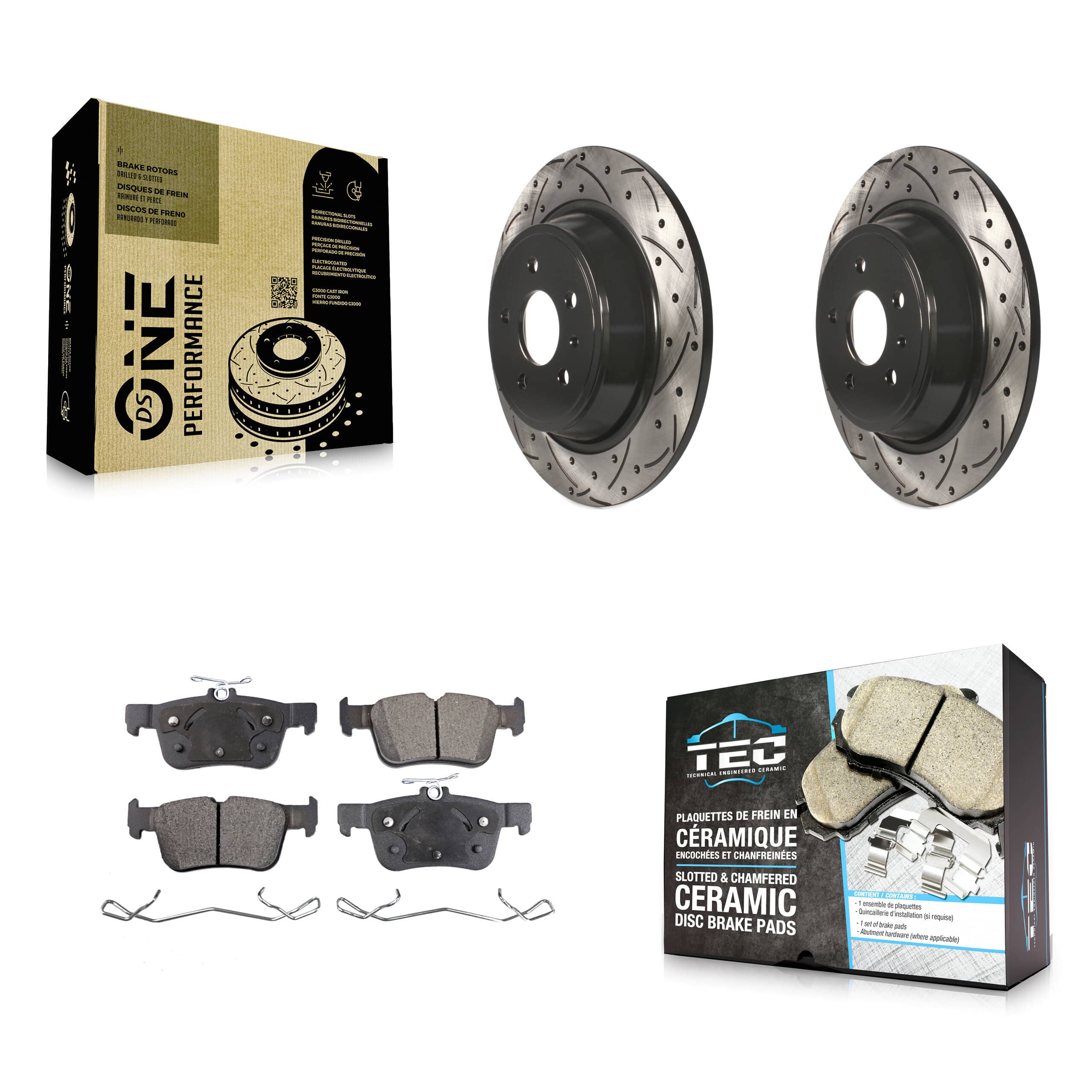 Transit Auto - KDT-100468 - Rear Disc Brake Kits