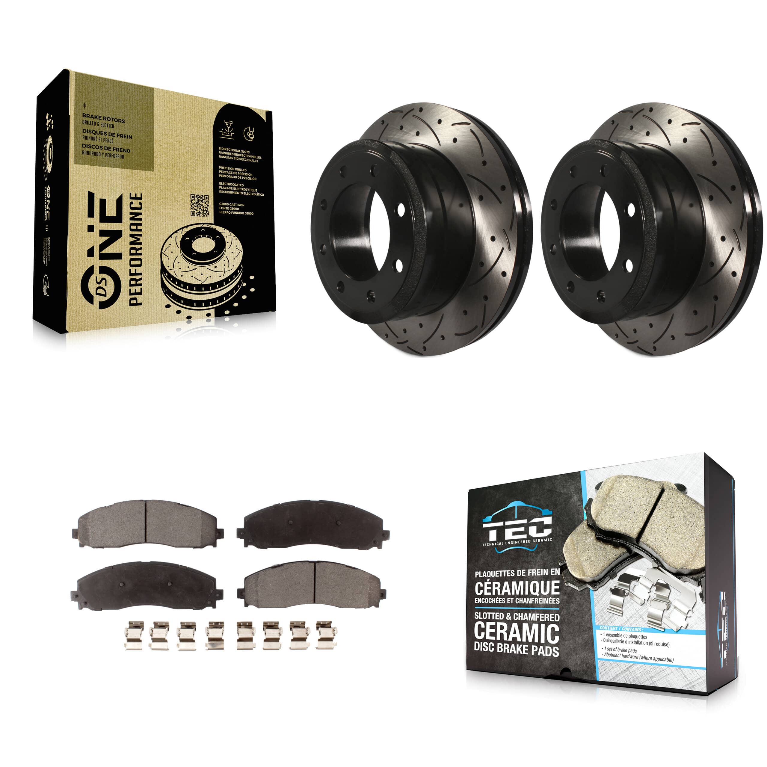 Transit Auto - KDT-100469 - Rear Disc Brake Kits