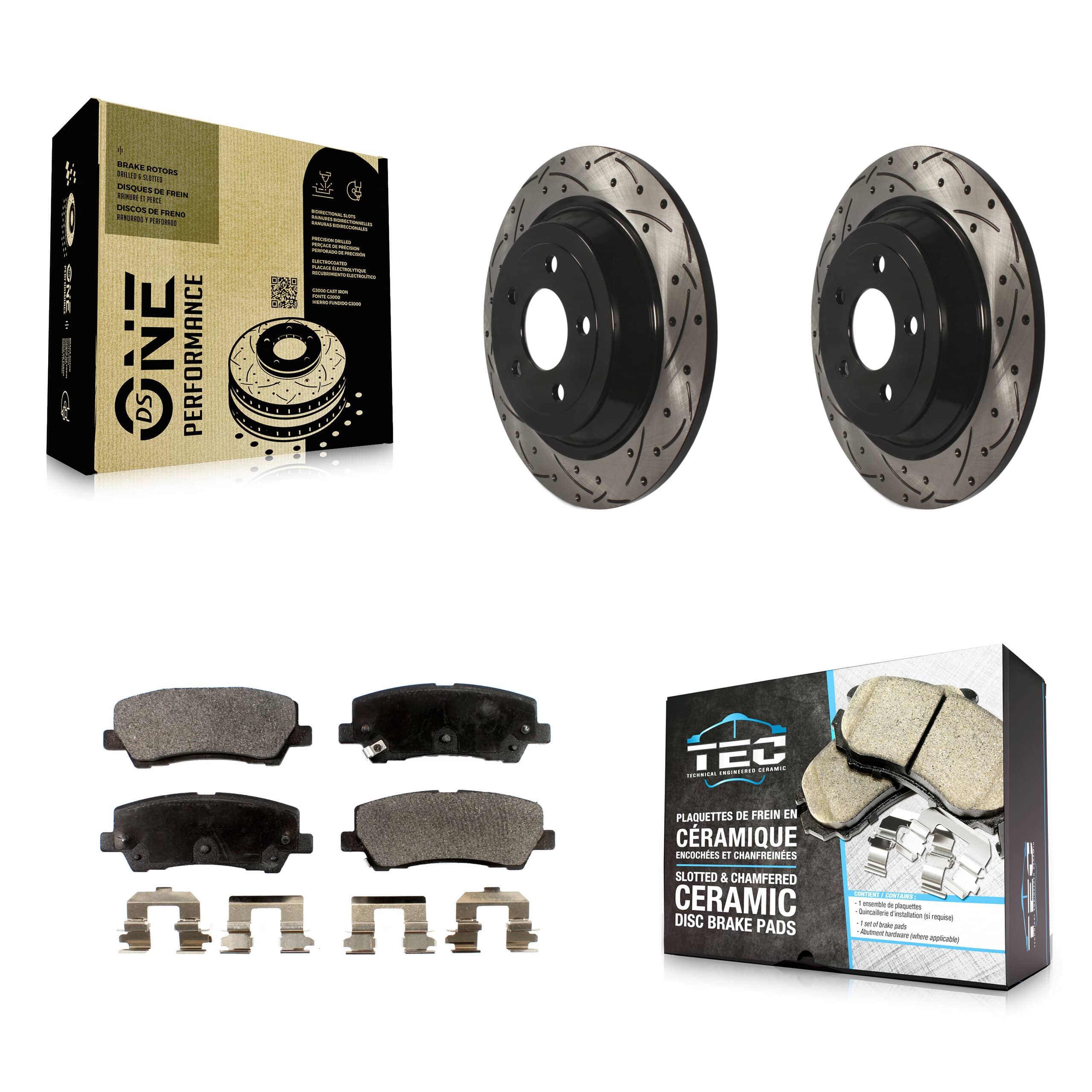 Transit Auto - KDT-100470 - Rear Disc Brake Kits