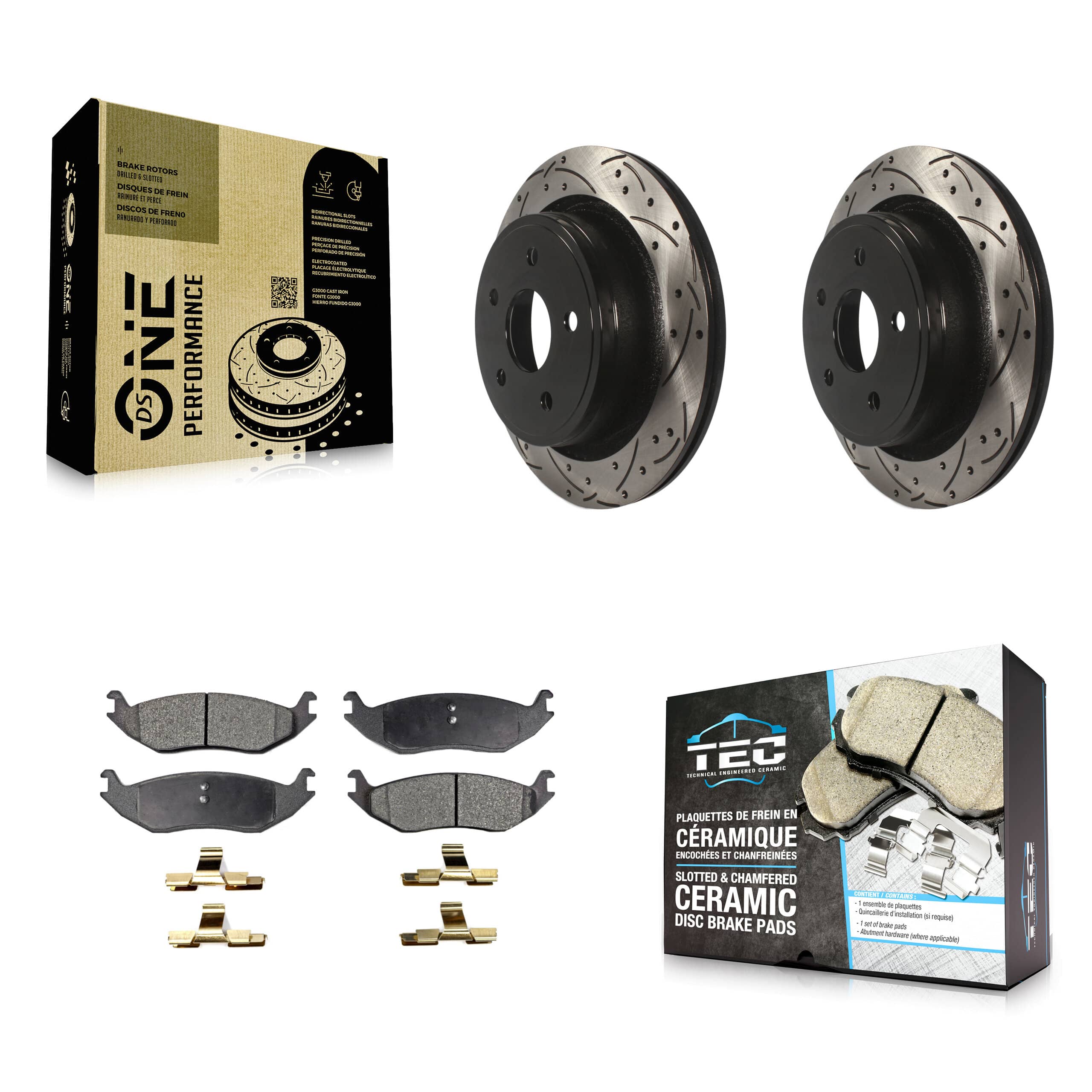 Transit Auto - KDT-100472 - Rear Disc Brake Kits