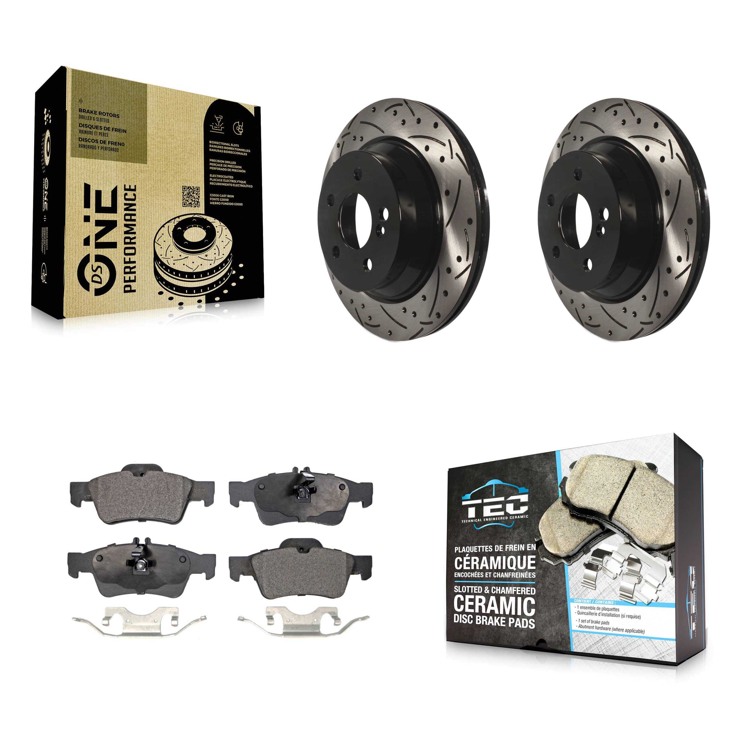 Transit Auto - KDT-100495 - Rear Disc Brake Kits