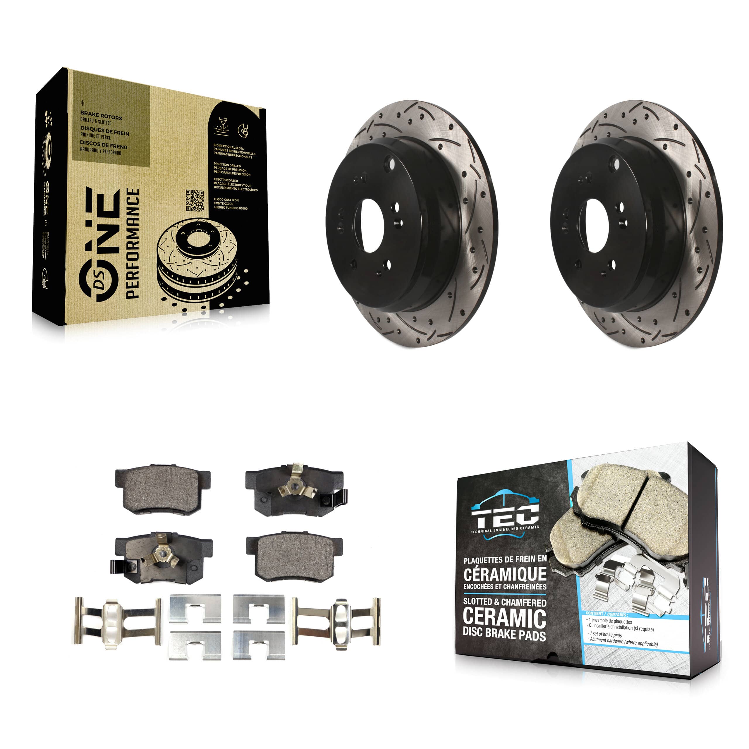 Transit Auto - KDT-100496 - Rear Disc Brake Kits