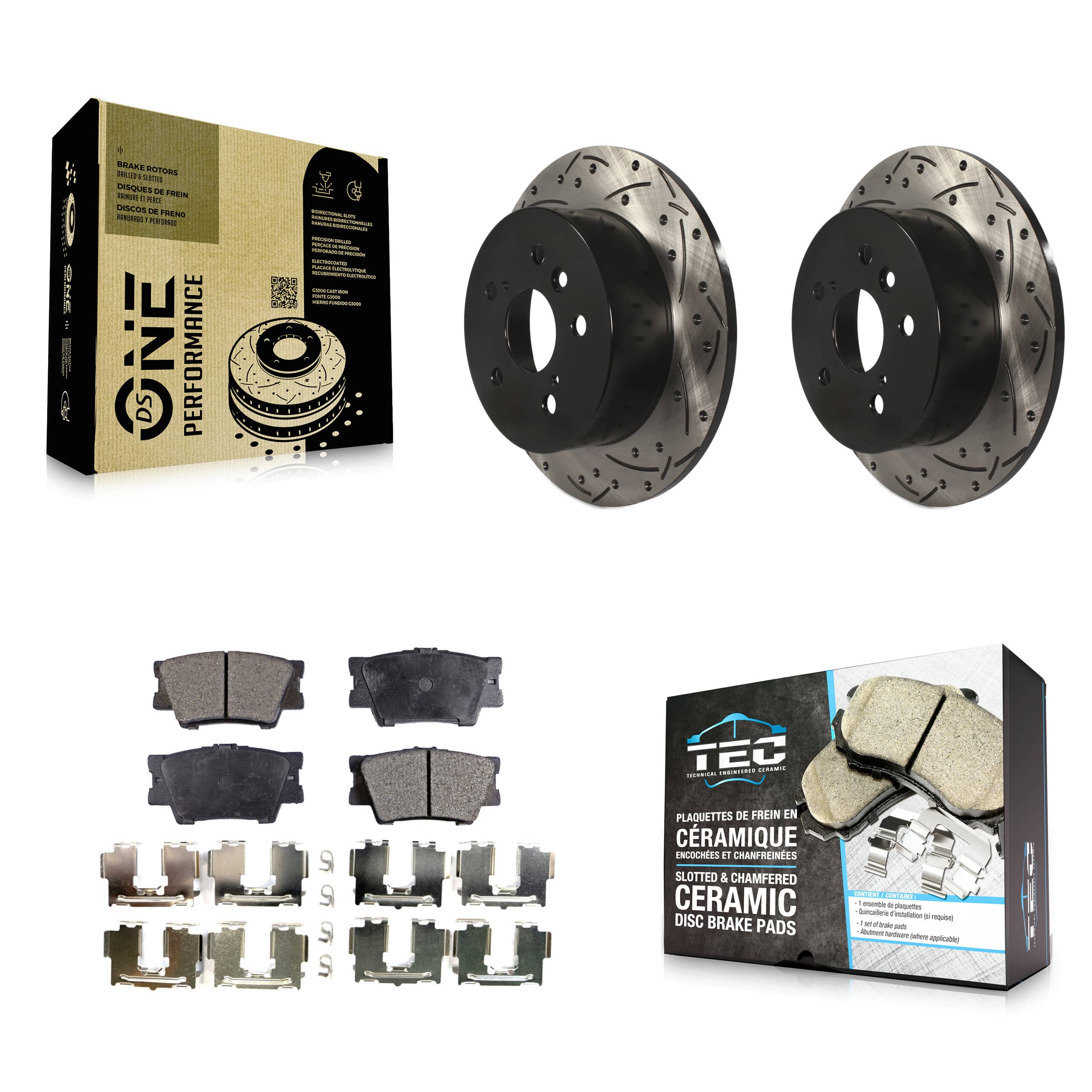 Transit Auto - KDT-100502 - Rear Disc Brake Kits