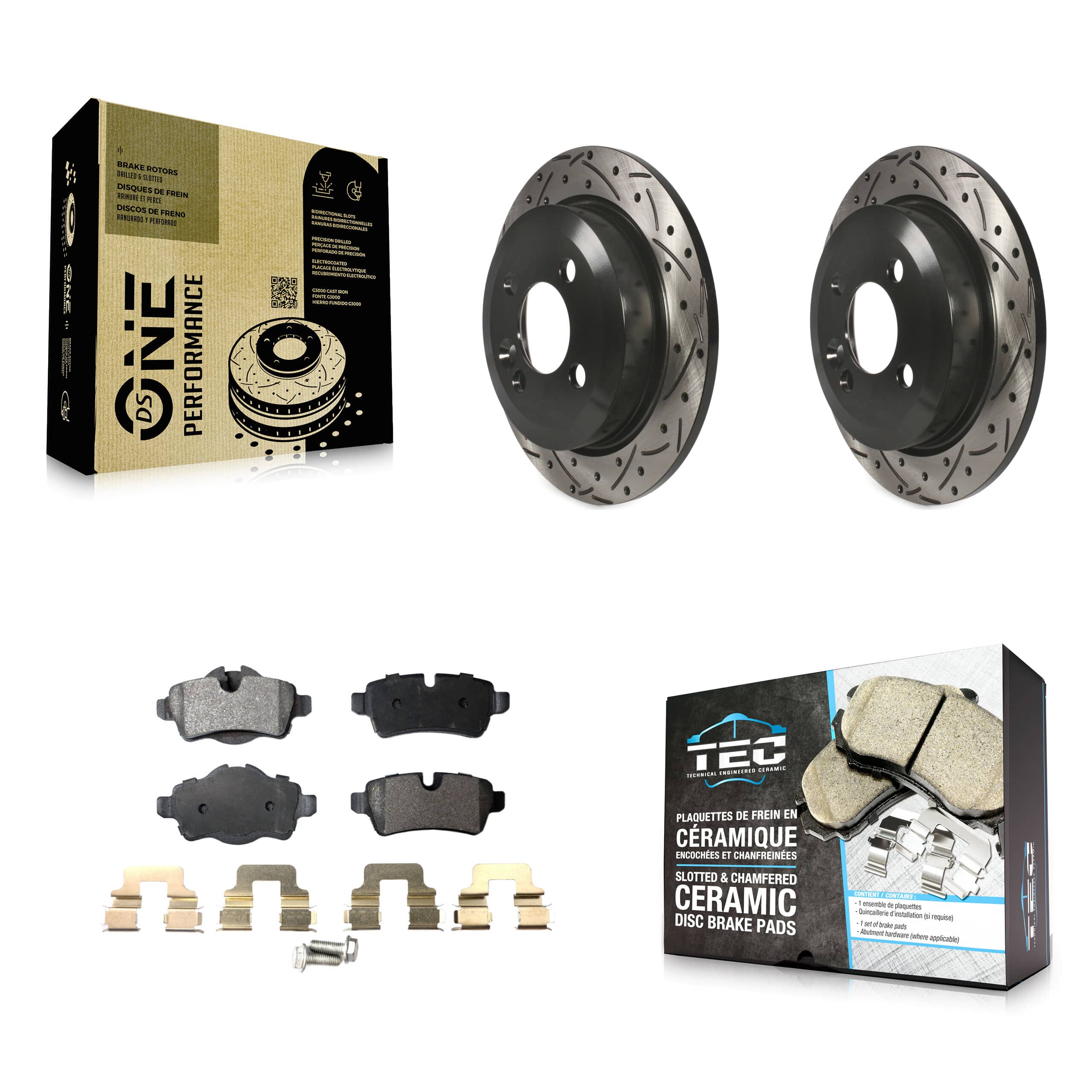 Transit Auto - KDT-100515 - Rear Disc Brake Kits