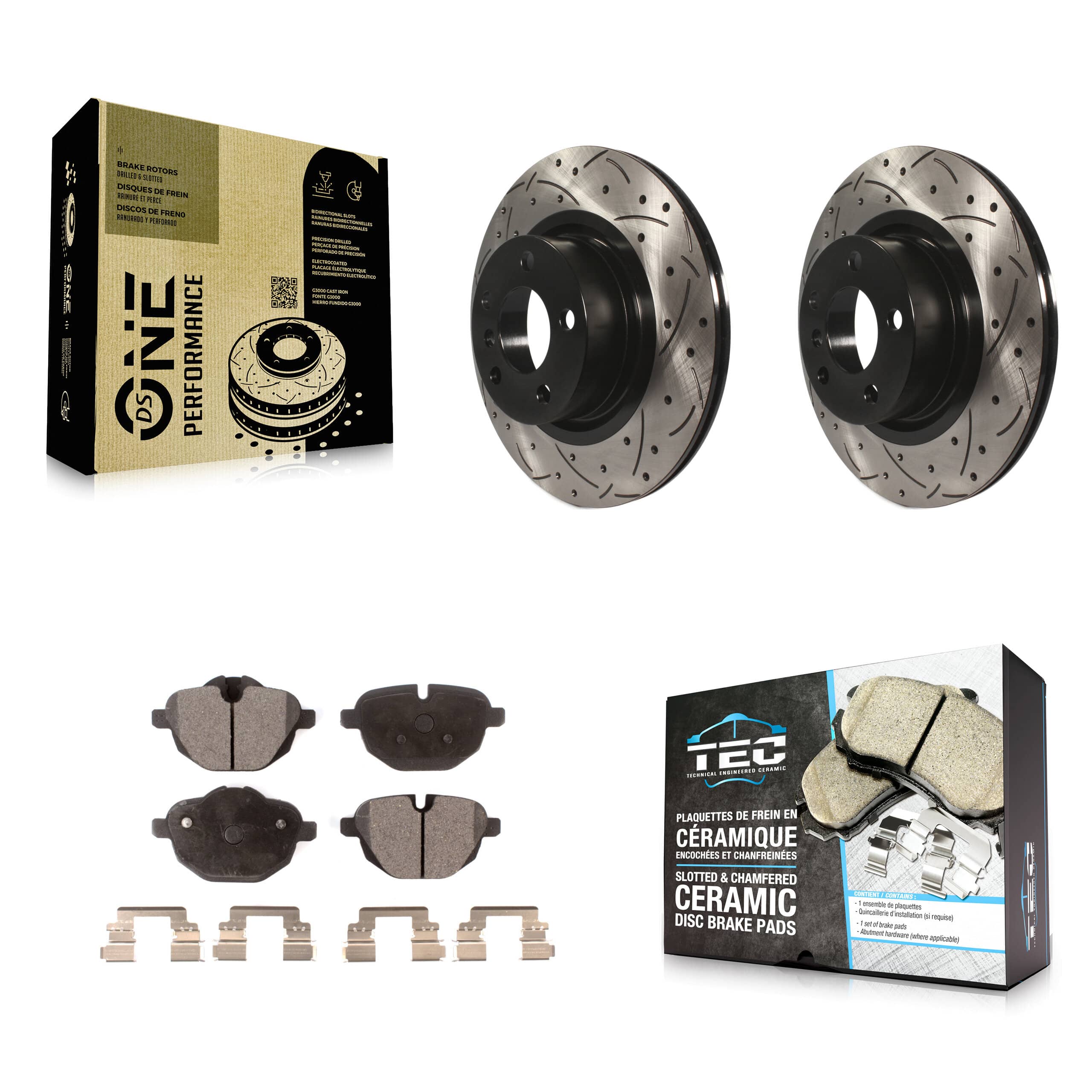 Transit Auto - KDT-100540 - Rear Disc Brake Kits