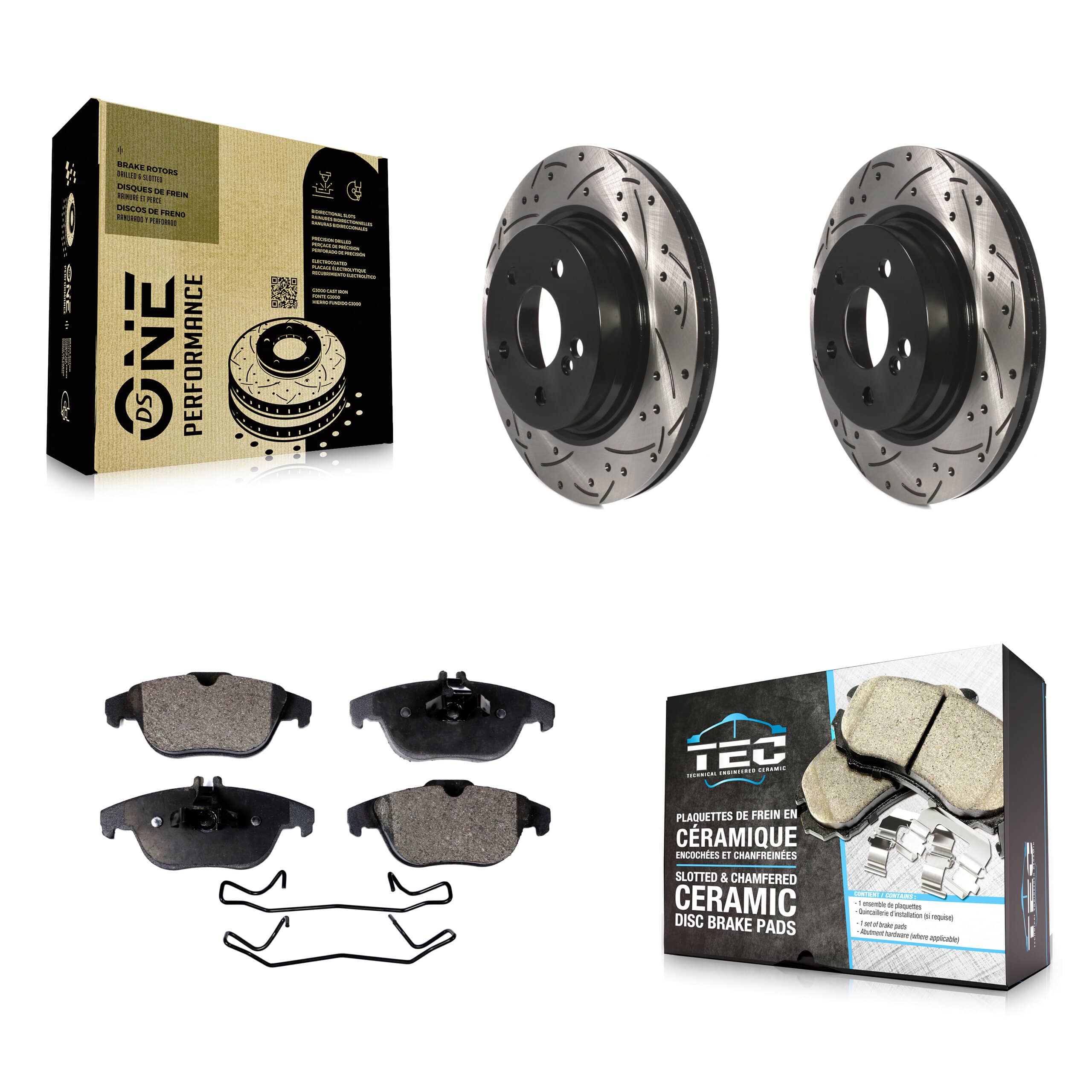 Transit Auto - KDT-100554 - Rear Disc Brake Kits
