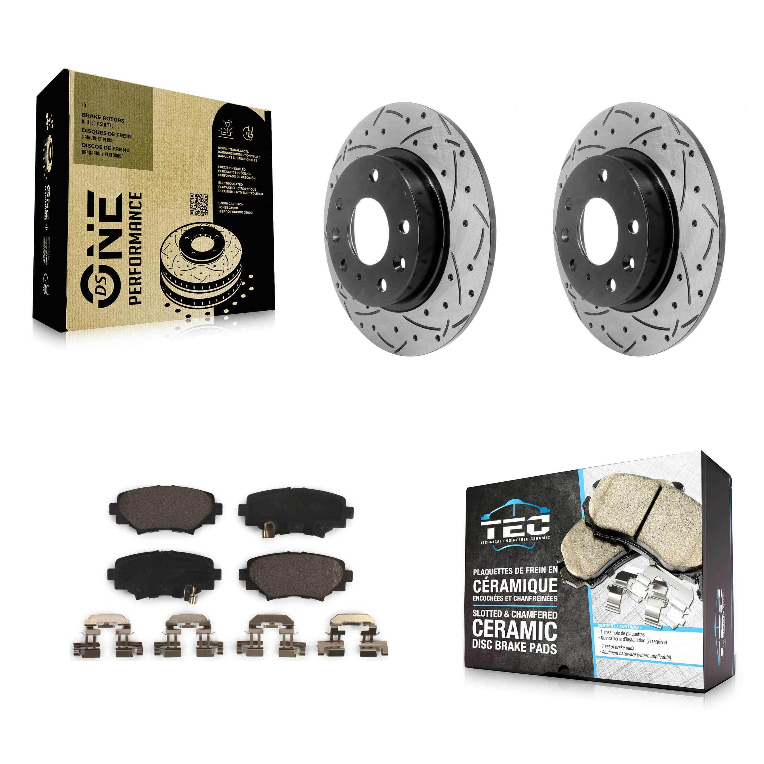 Transit Auto - KDT-100560 - Rear Disc Brake Kits