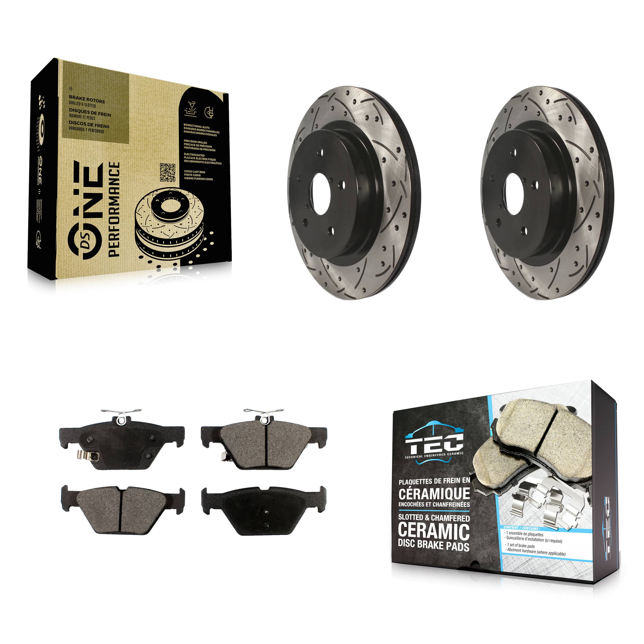 Transit Auto - KDT-100561 - Rear Disc Brake Kits