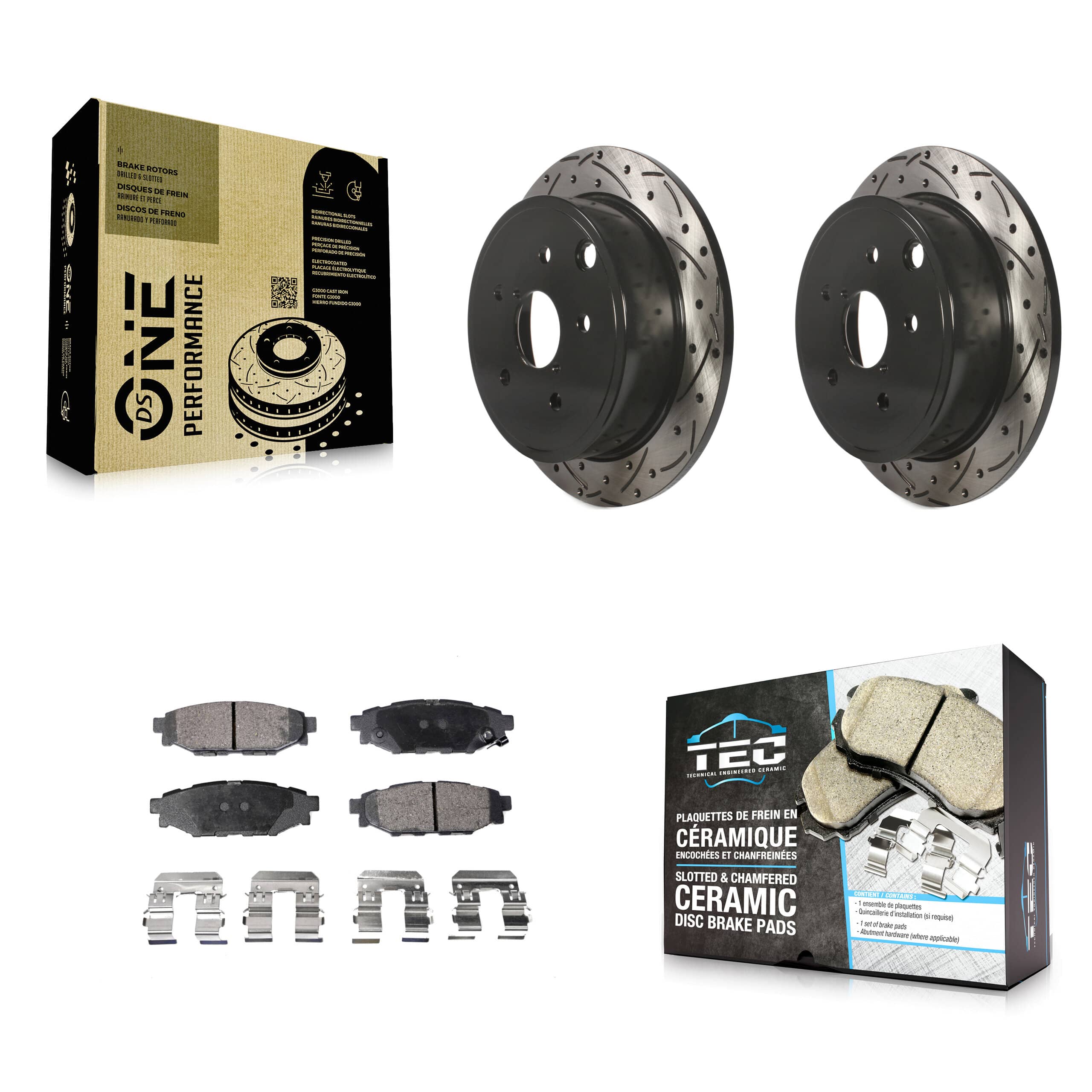 Transit Auto - KDT-100563 - Rear Disc Brake Kits