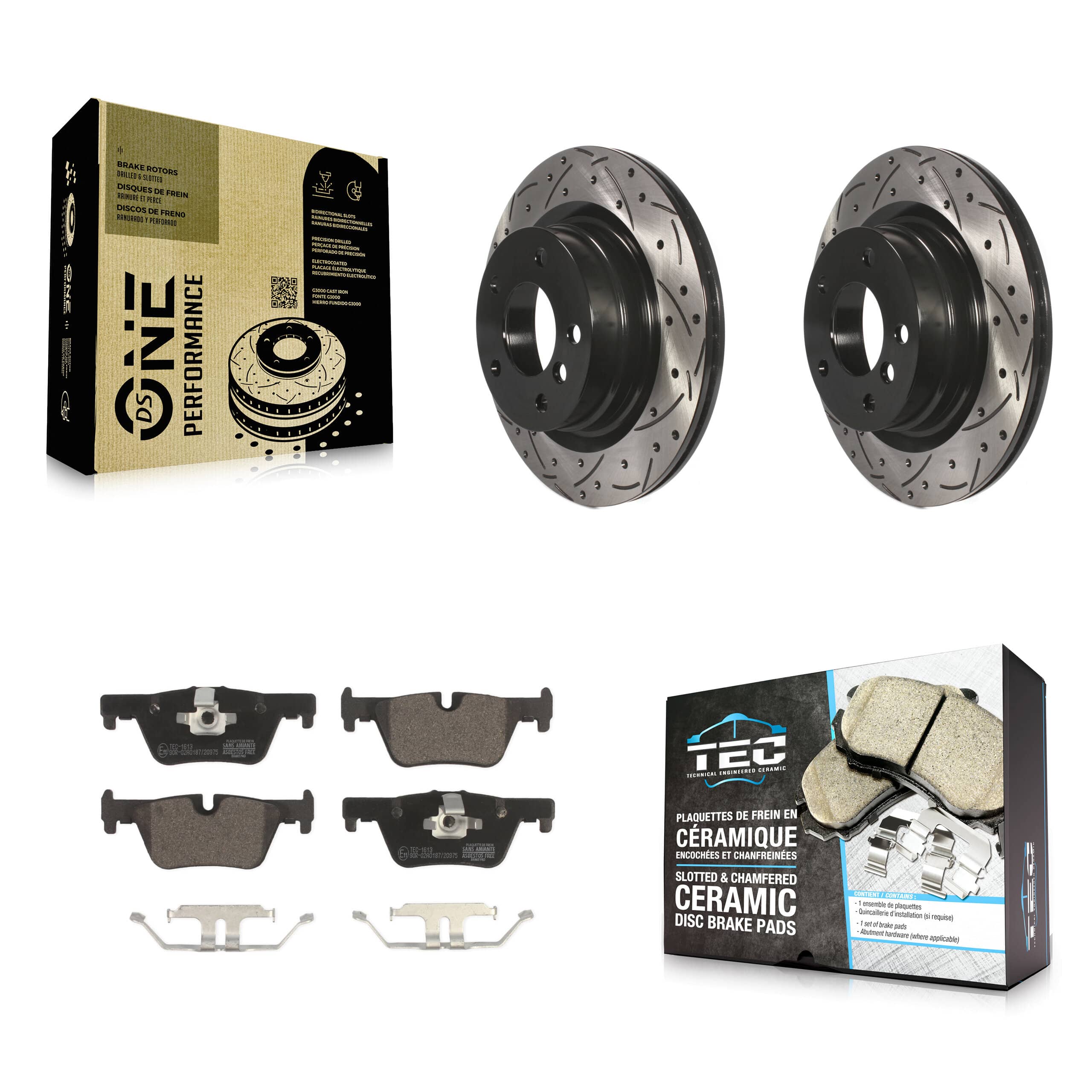 Transit Auto - KDT-100565 - Rear Disc Brake Kits
