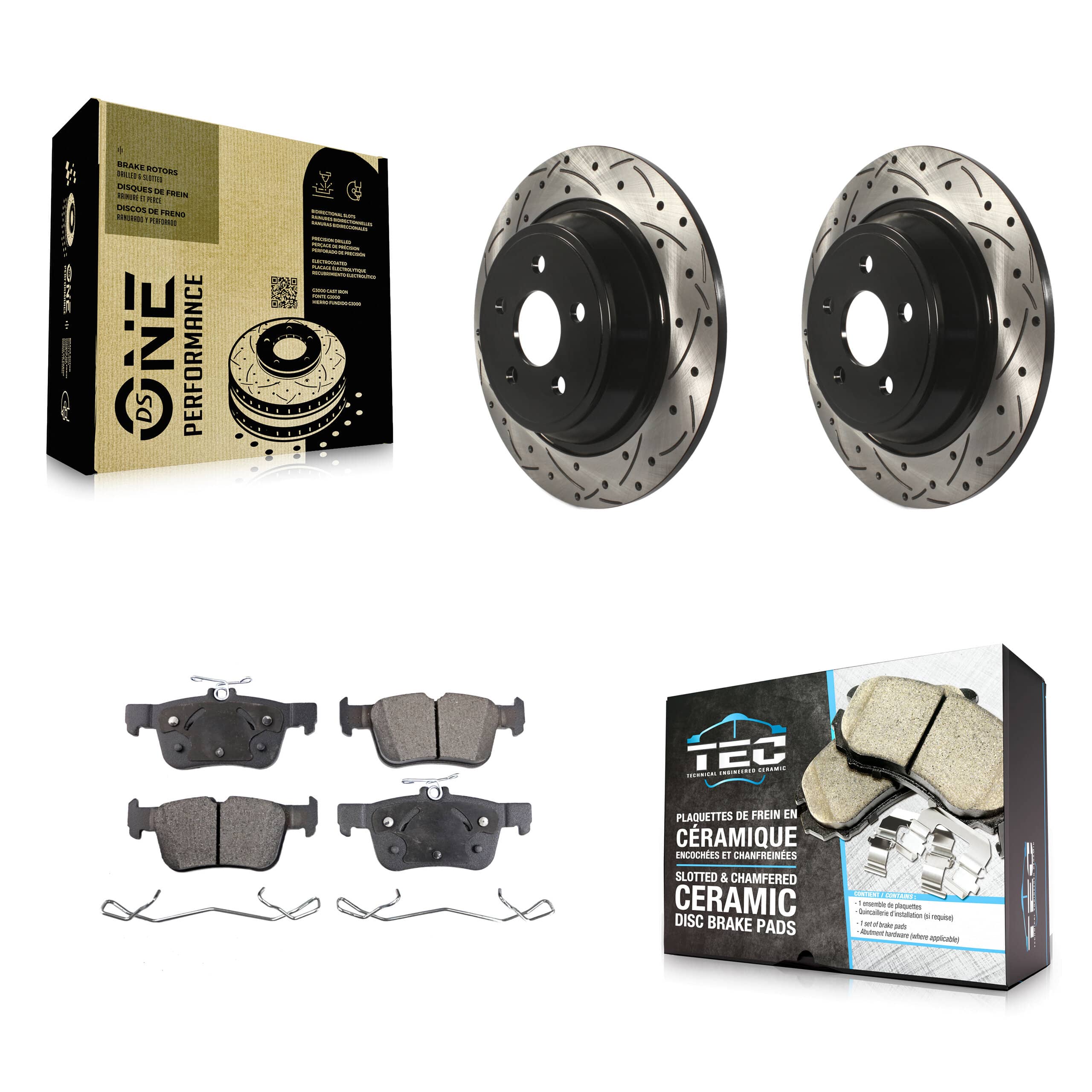 Transit Auto - KDT-100567 - Rear Disc Brake Kits