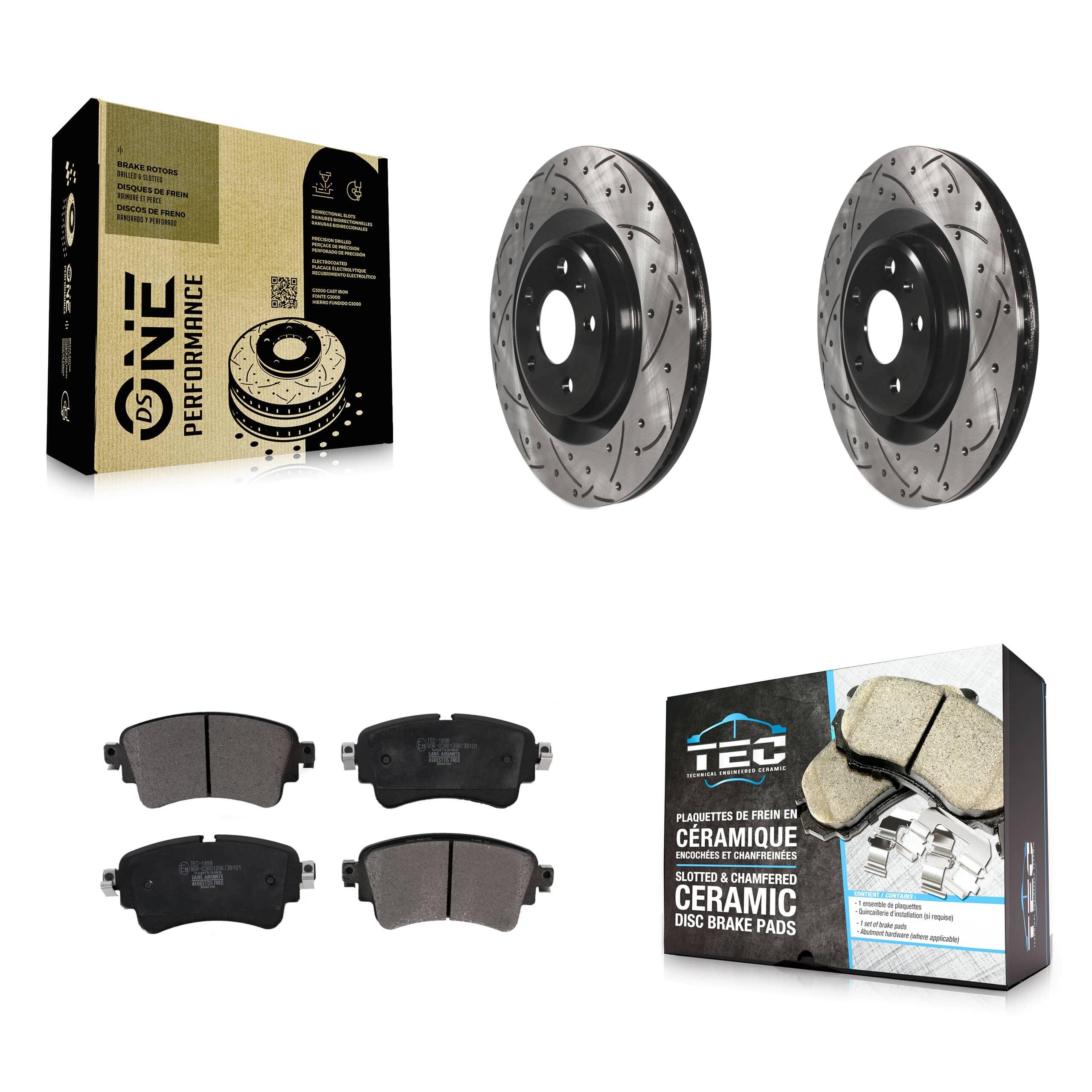 Transit Auto - KDT-100578 - Rear Disc Brake Kits