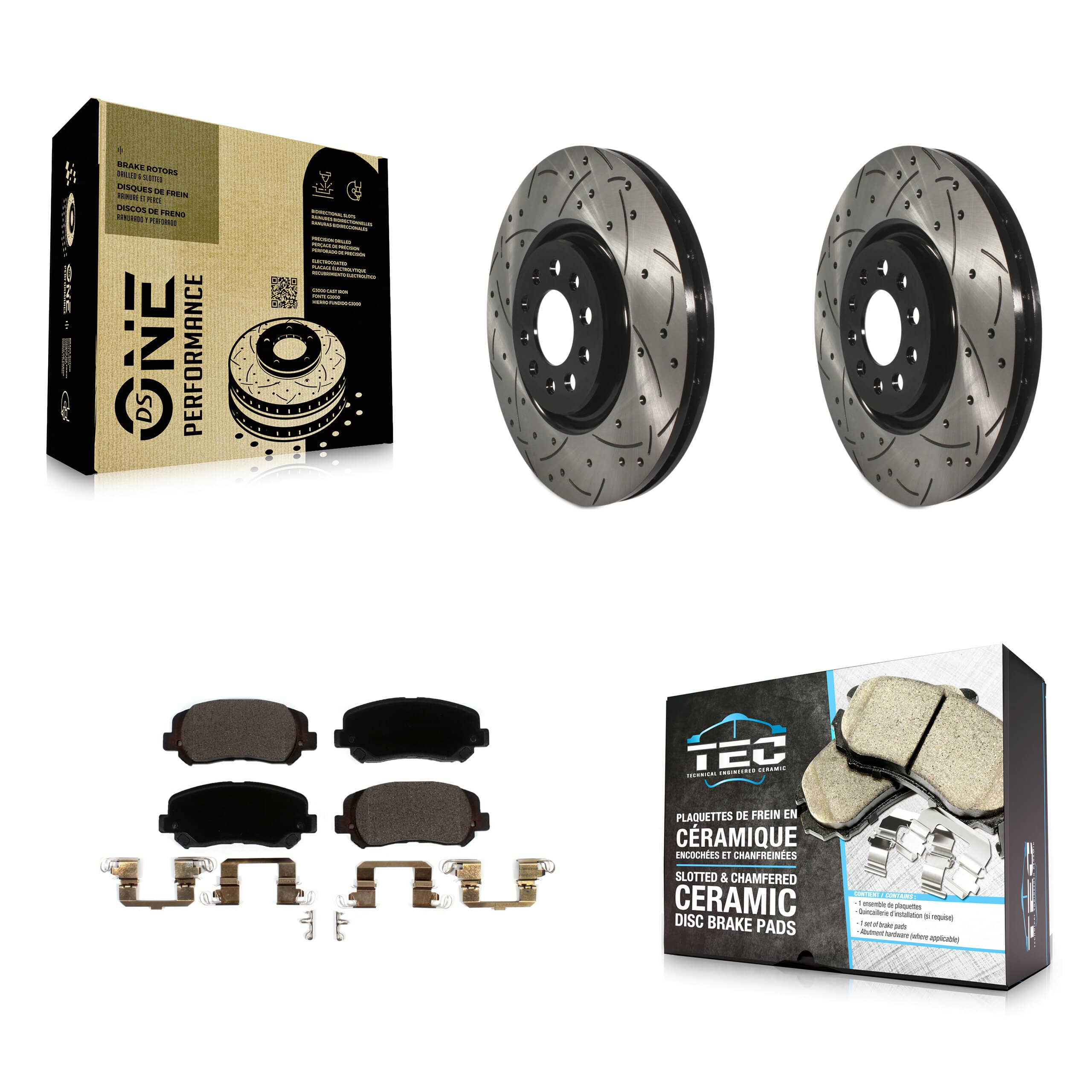 Transit Auto - KDT-100614 - Front Disc Brake Kits