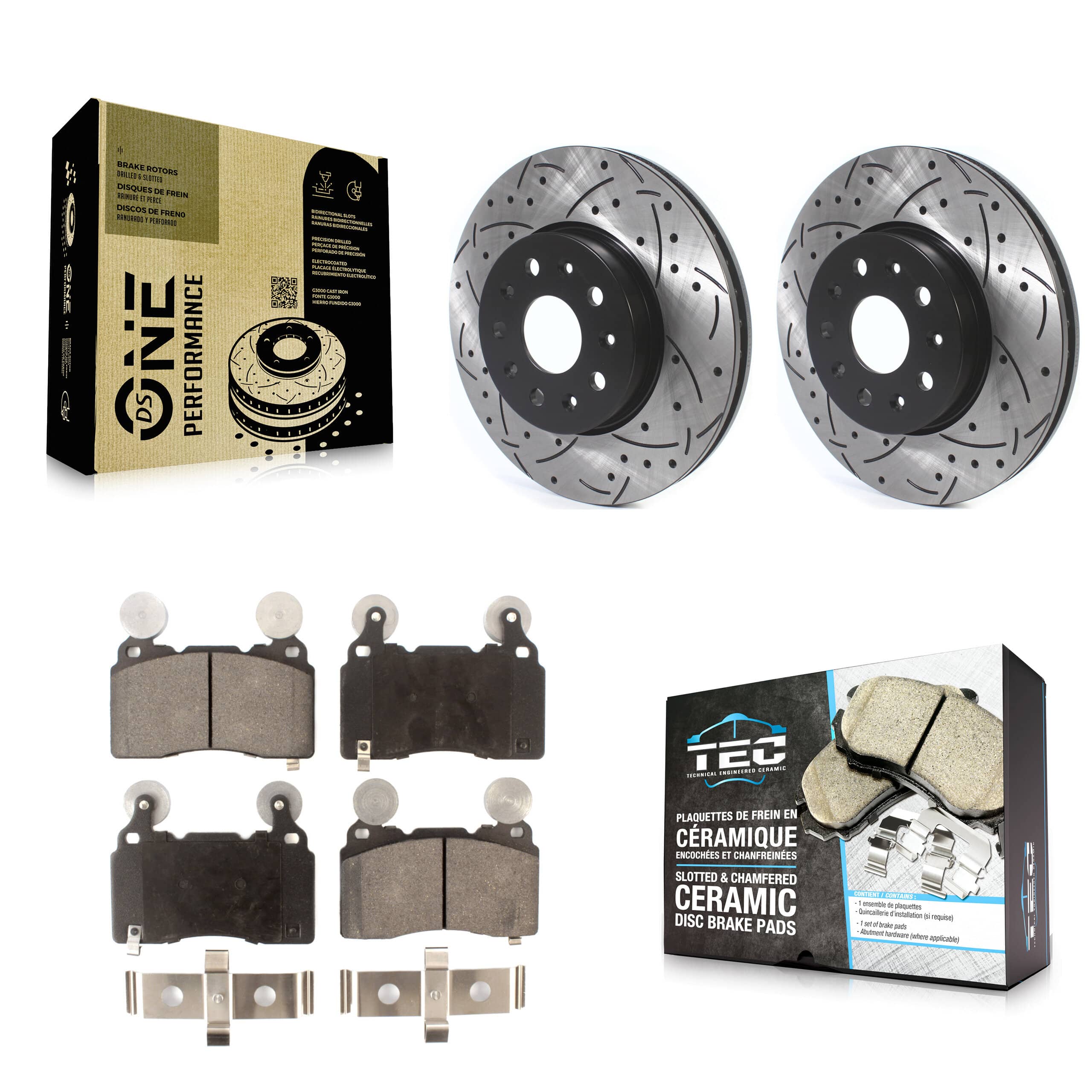 Transit Auto - KDT-100636 - Front Disc Brake Kits