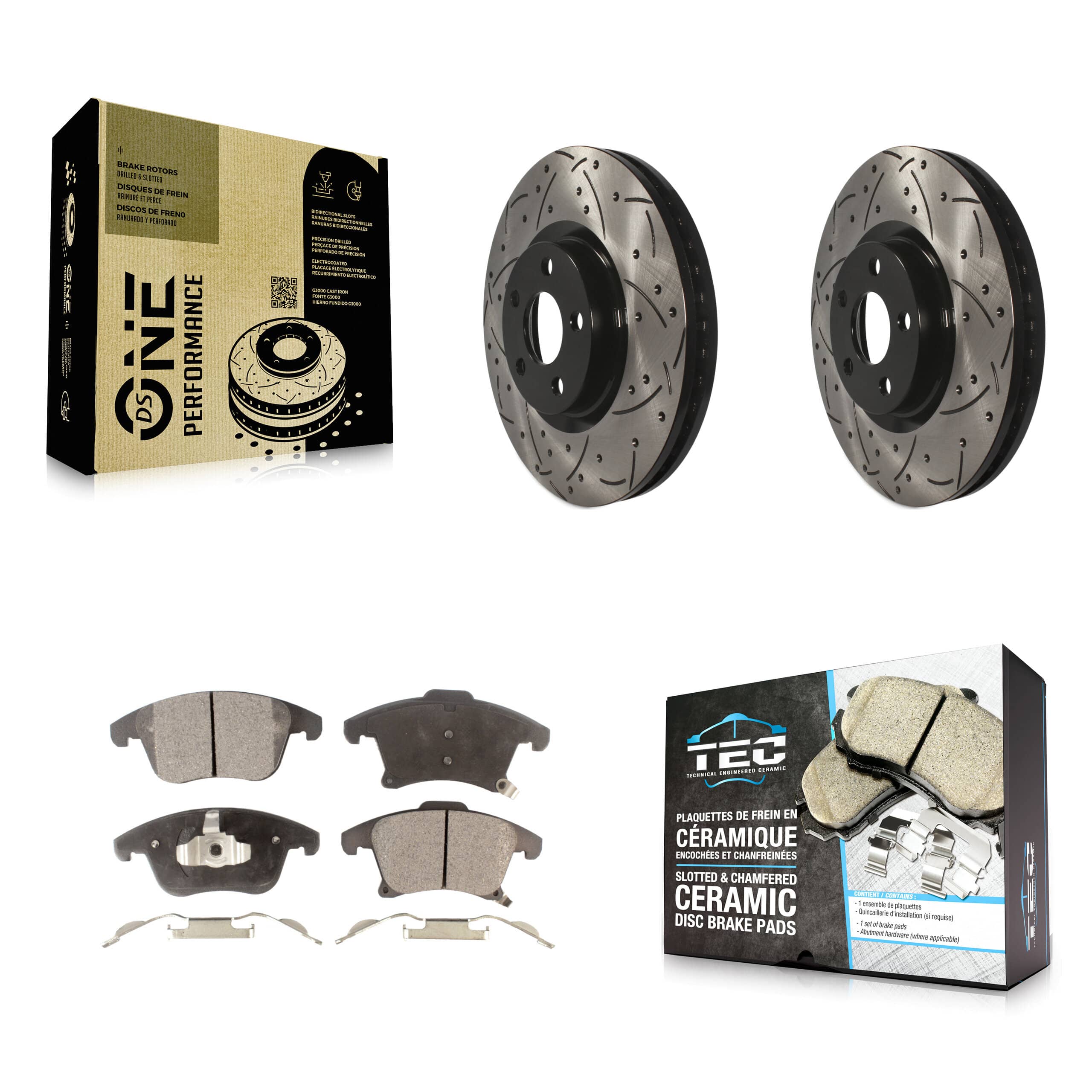 Transit Auto - KDT-100638 - Front Disc Brake Kits