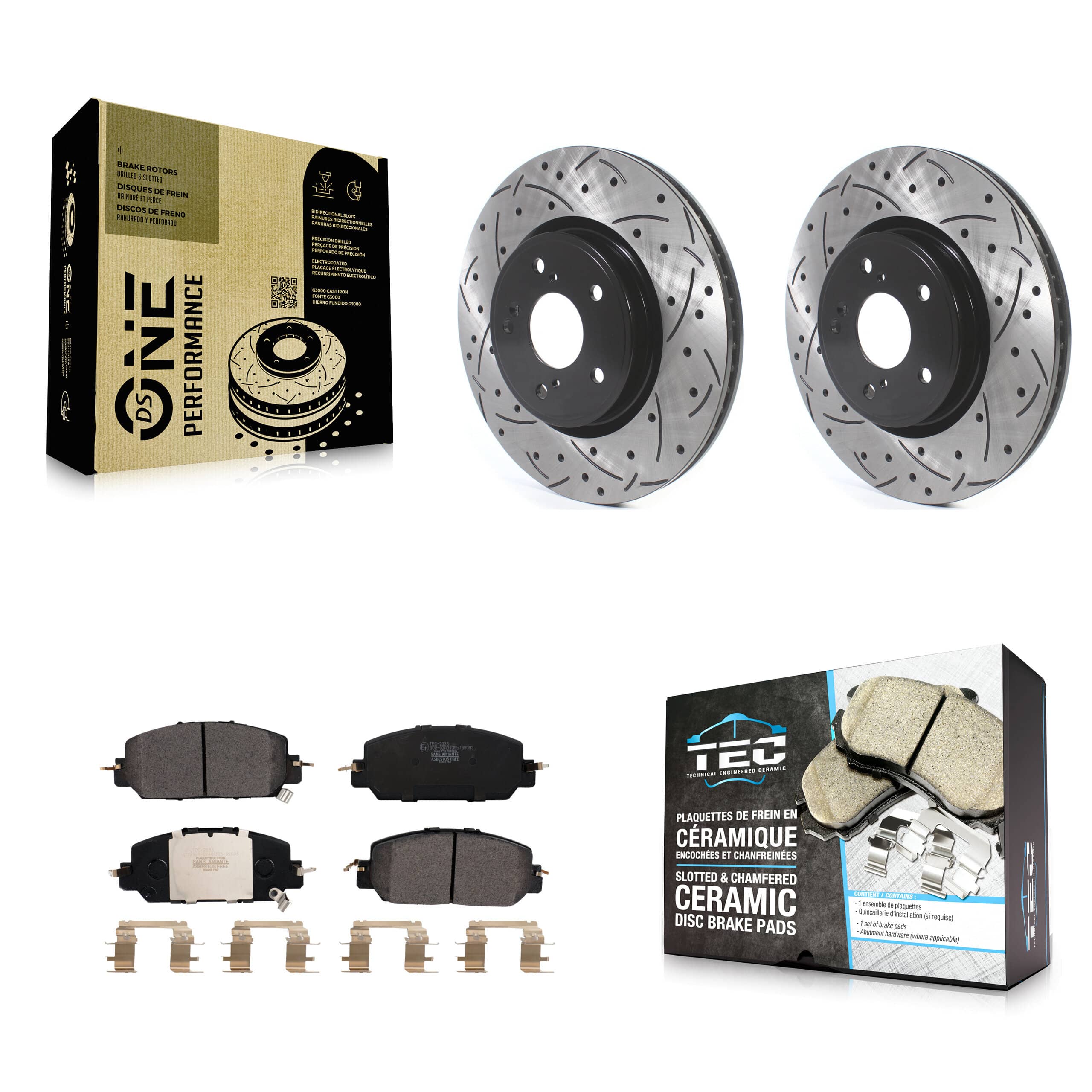 Transit Auto - KDT-100653 - Front Disc Brake Kits