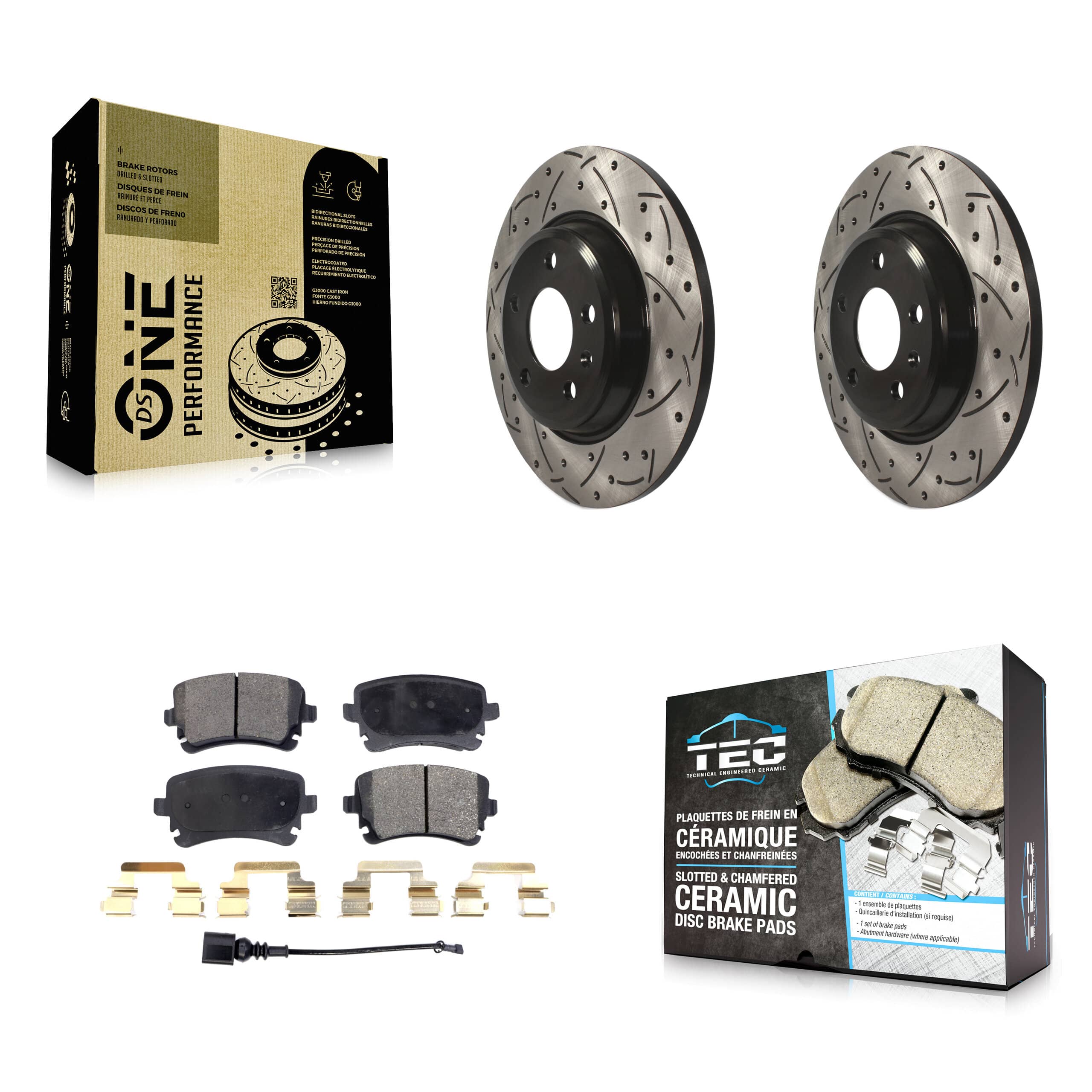 Transit Auto - KDT-100703 - Rear Disc Brake Kits