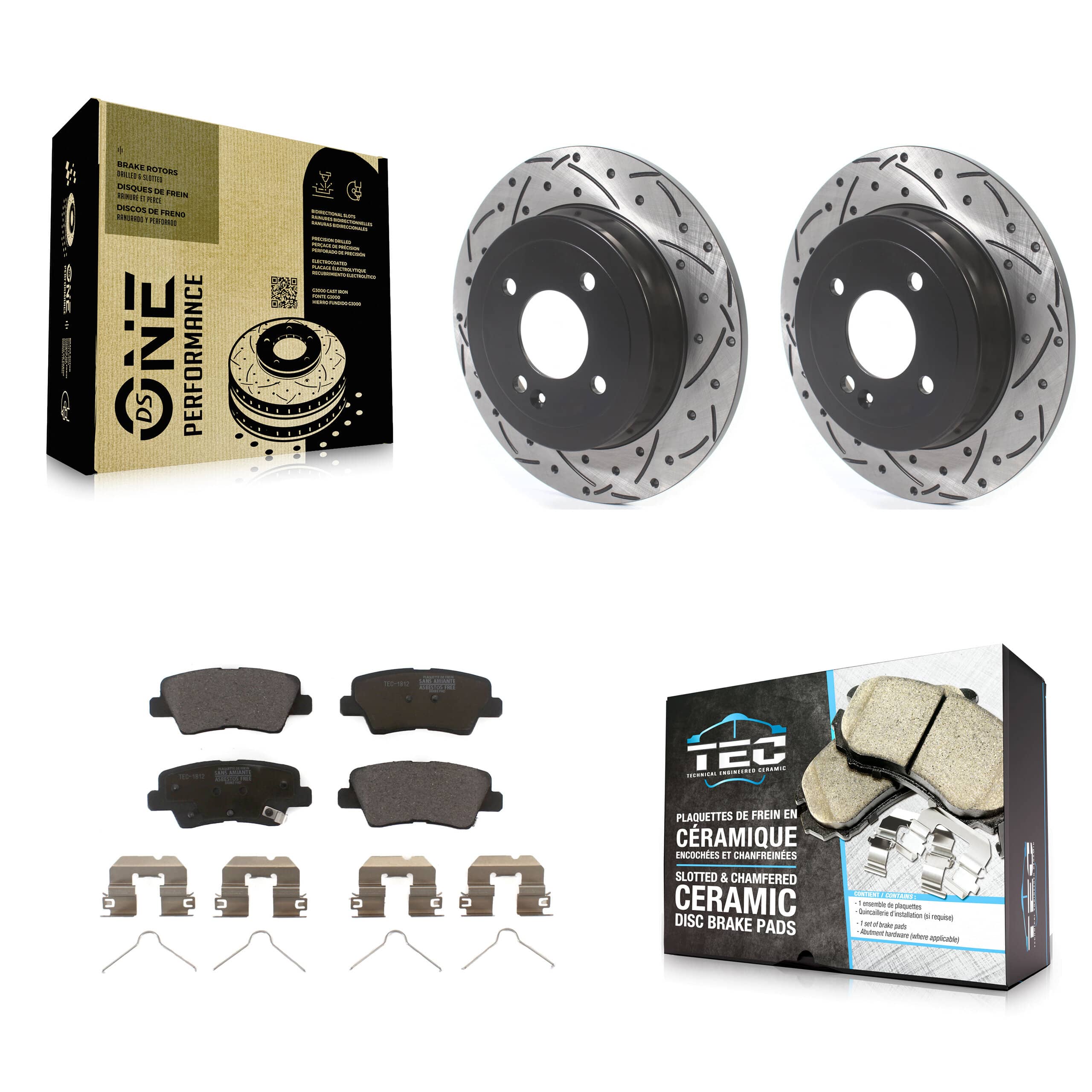 Transit Auto - KDT-100706 - Rear Disc Brake Kits