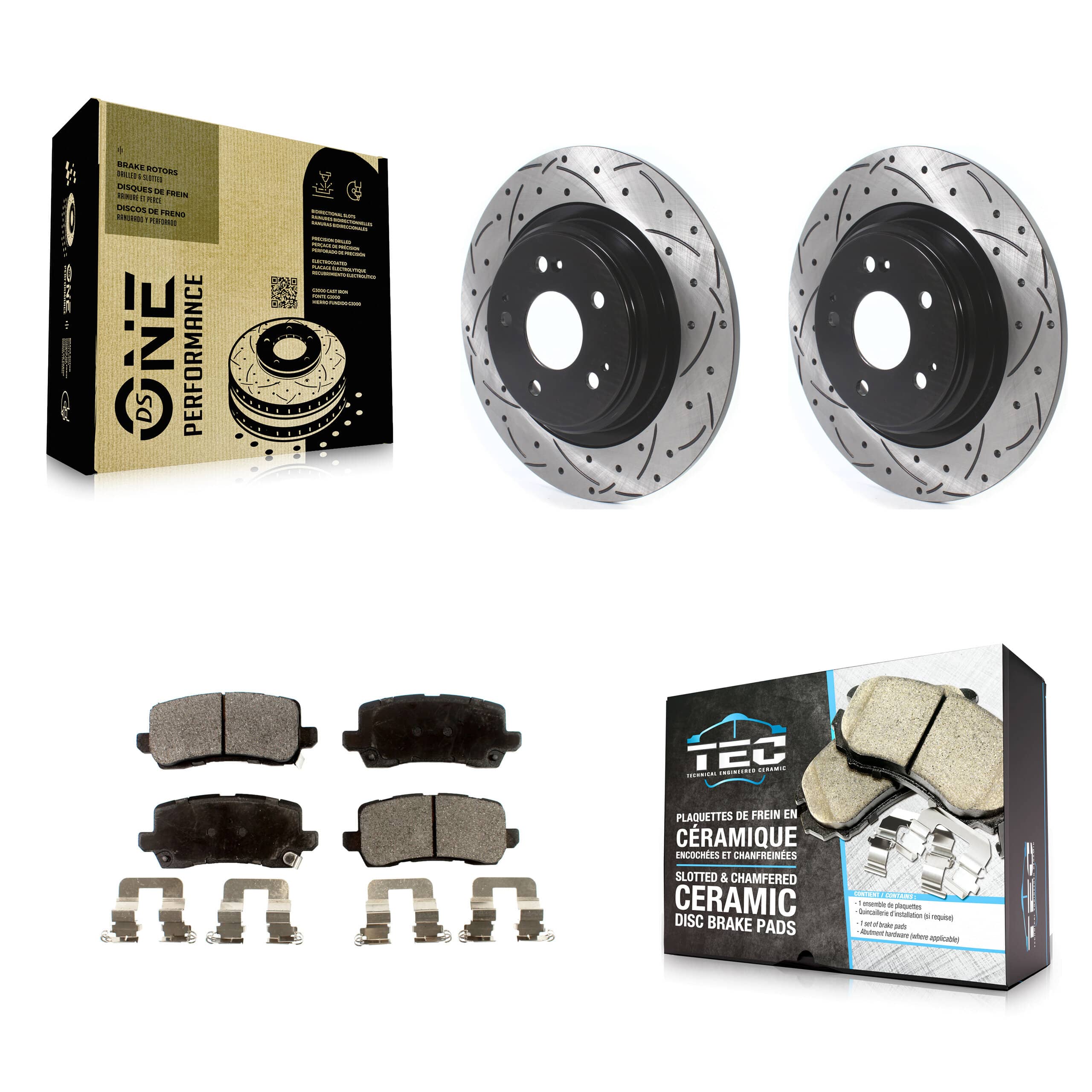 Transit Auto - KDT-100710 - Rear Disc Brake Kits