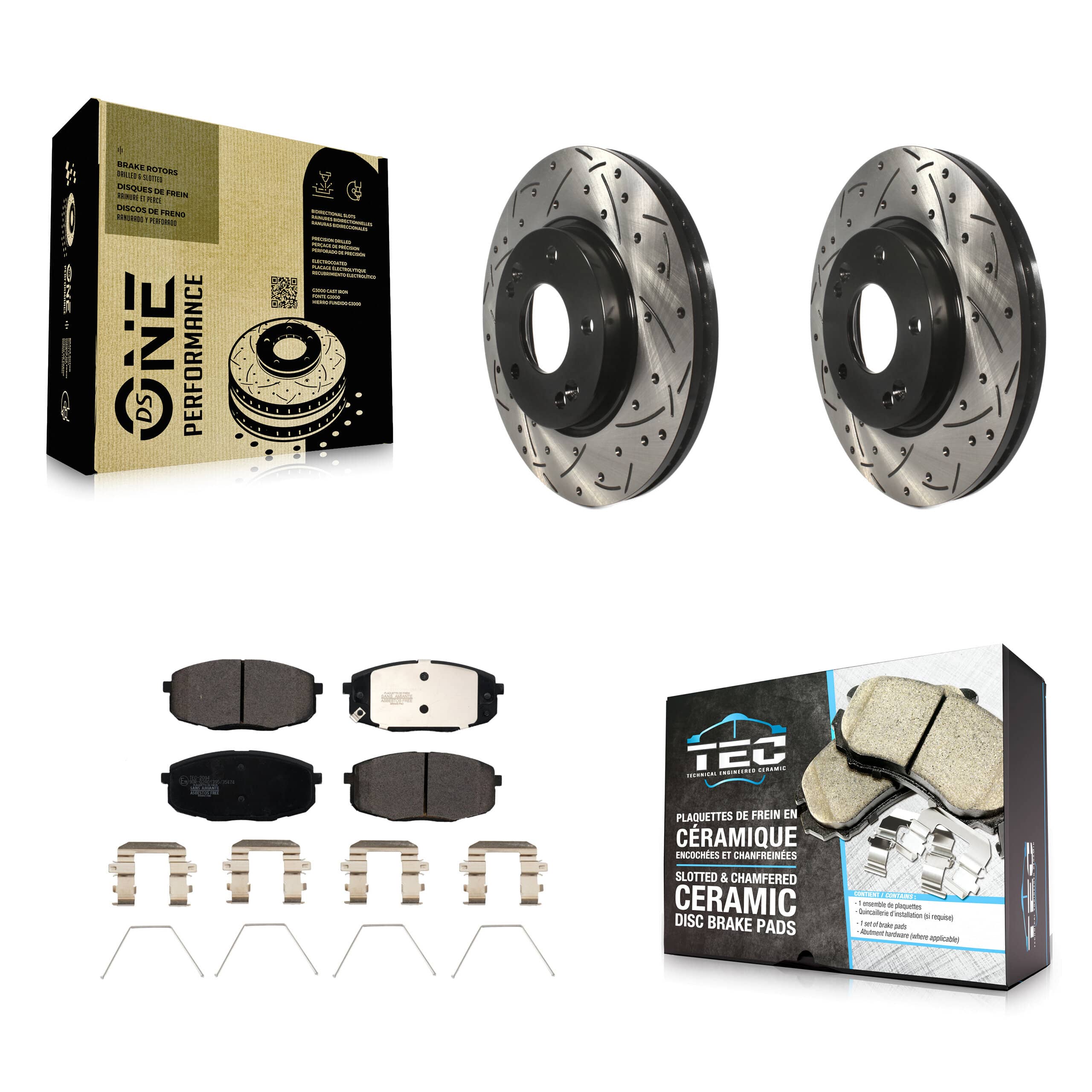 Transit Auto - KDT-100726 - Front Disc Brake Kits