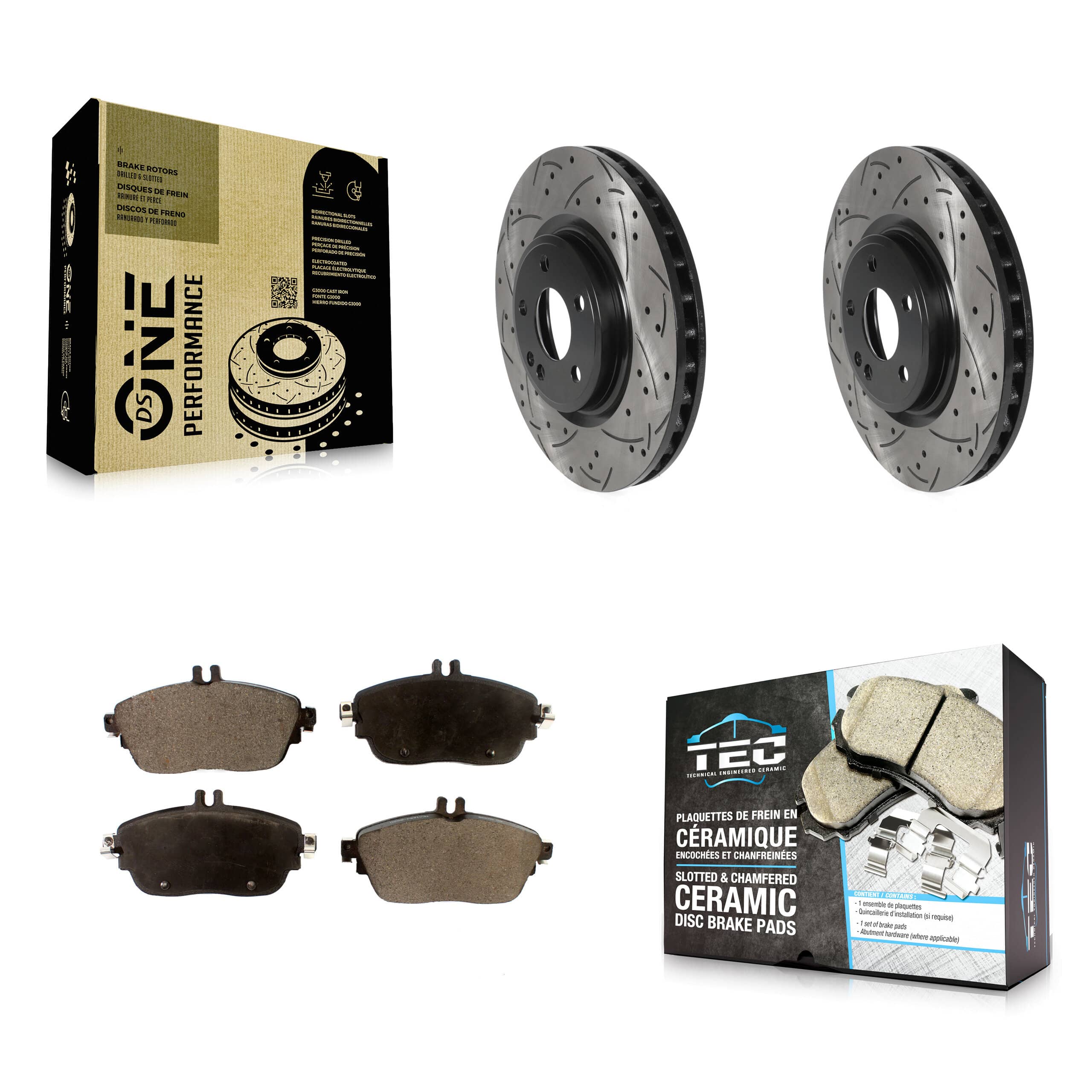 Transit Auto - KDT-100729 - Front Disc Brake Kits