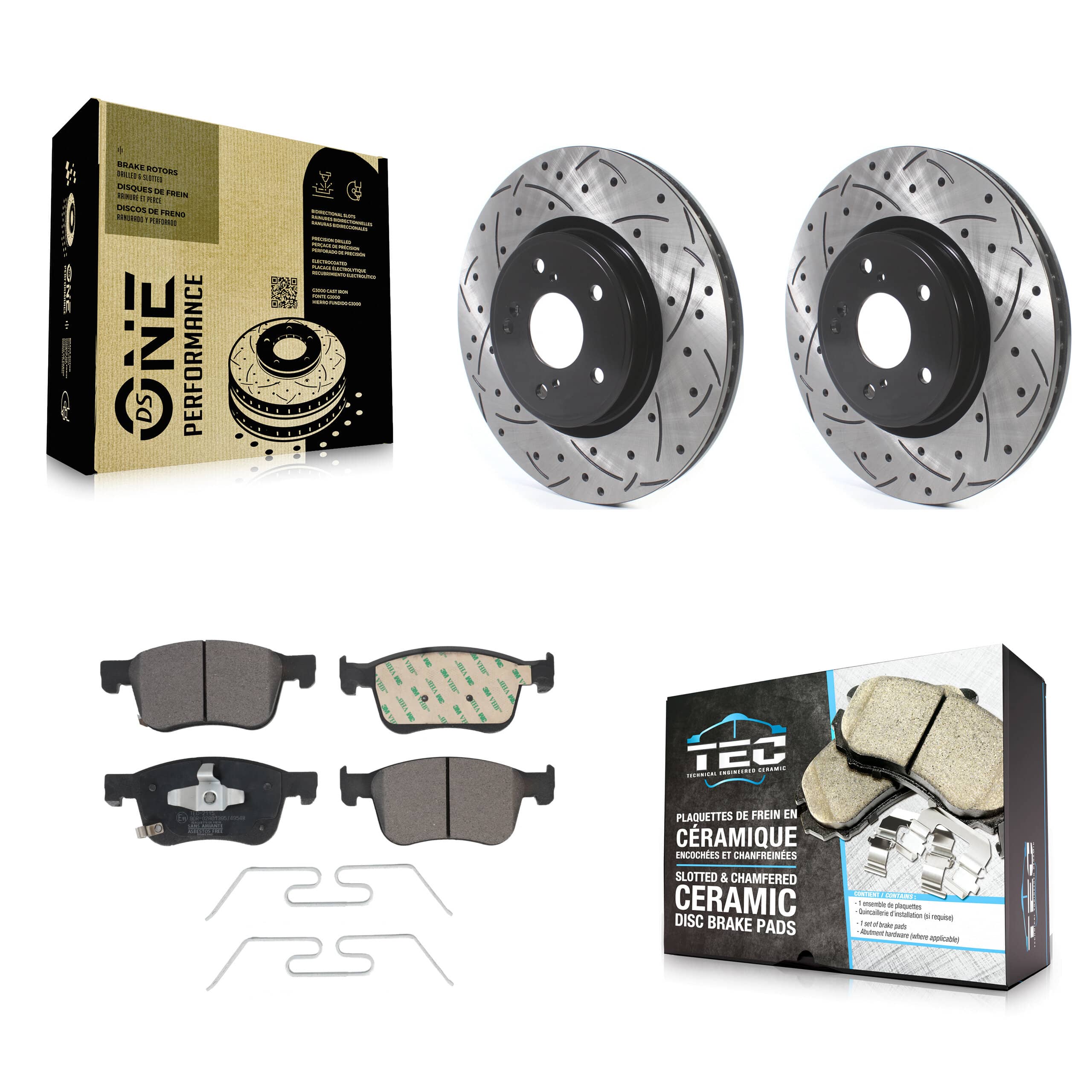 Transit Auto - KDT-100732 - Front Disc Brake Kits