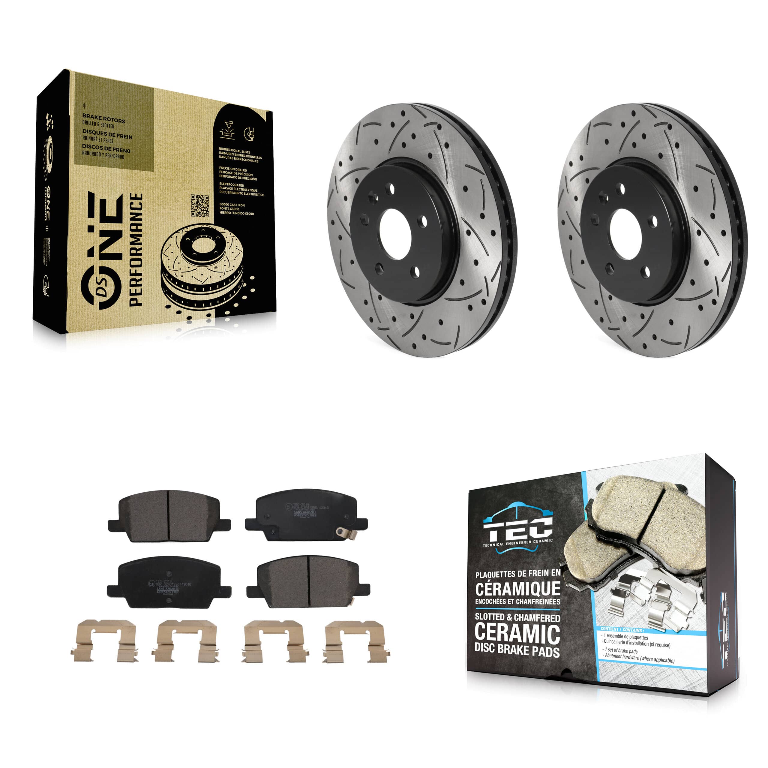 Transit Auto - KDT-100759 - Front Disc Brake Kits
